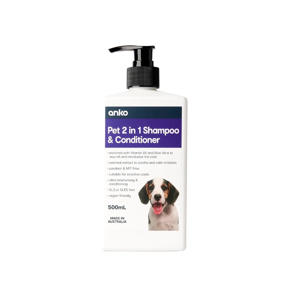 1 2-in-1 Pet Shampoo and Conditioner 500ml, 1 of 4