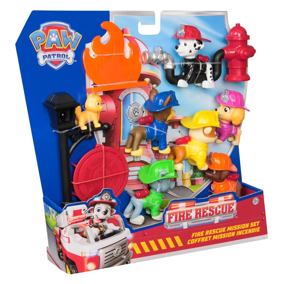 1 11 Piece PAW Patrol Fire Rescue Mission Set, 1 of 8