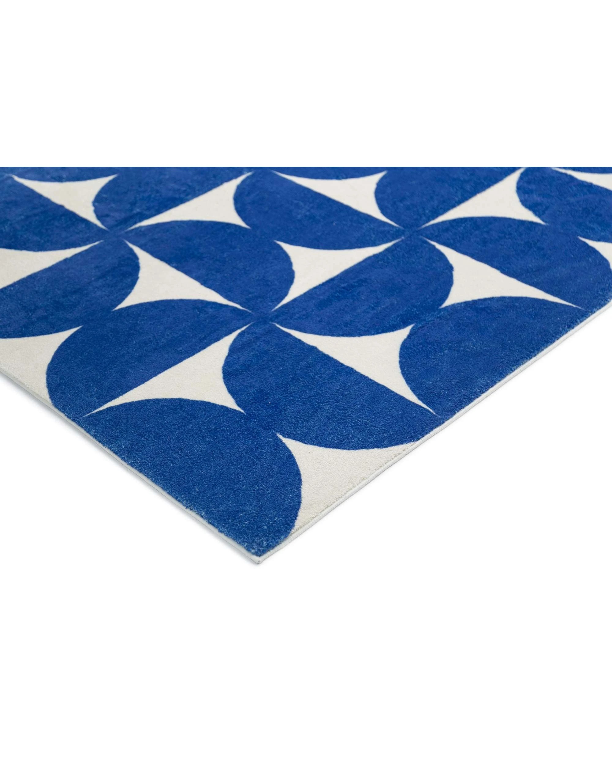 4 Loopsie Tosa Geometric Washable Rug-290cm x 200cm - Blue, 4 of 6
