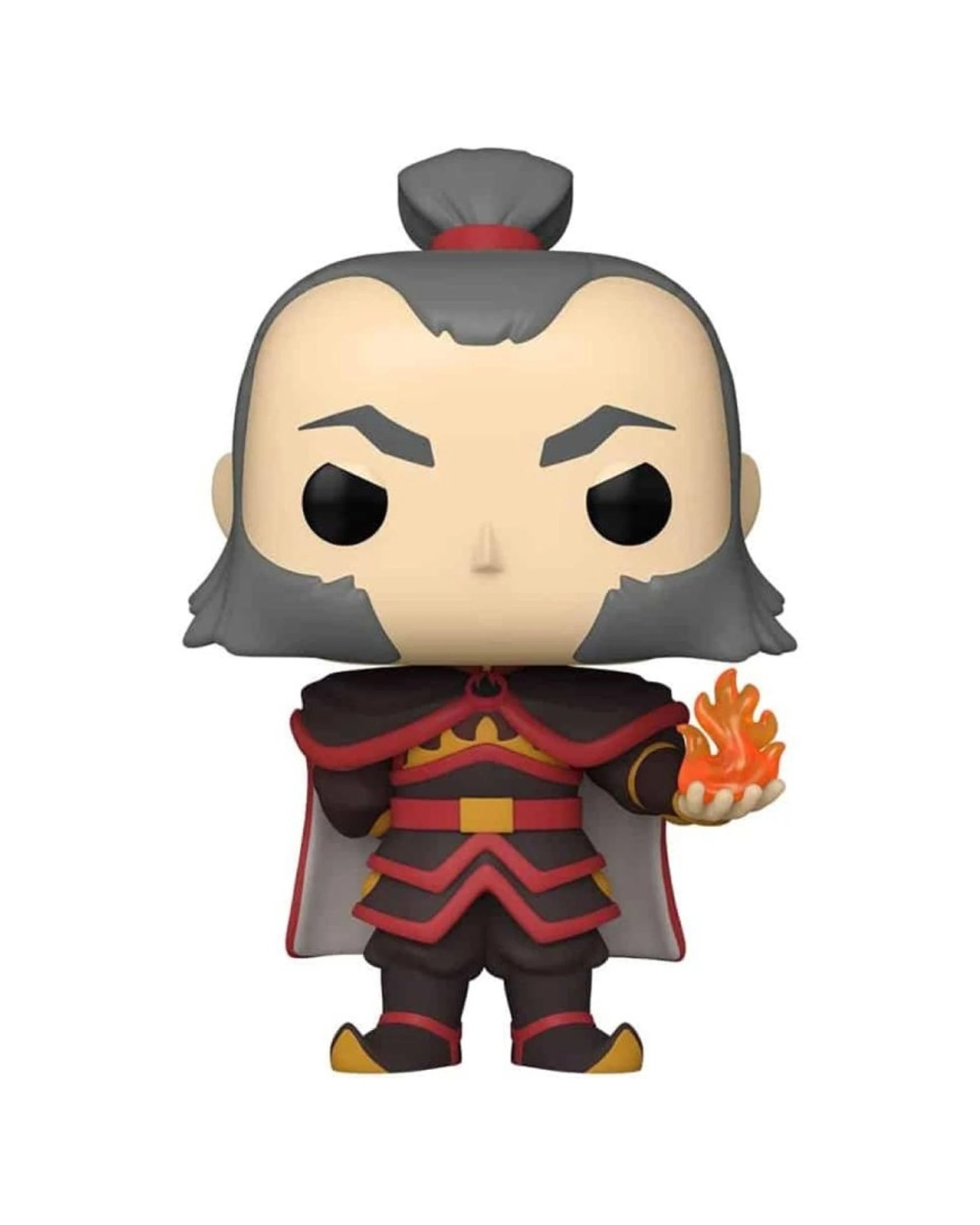 1 Pop Avatar The Last Airbender Zhao With Fireball Glow Vinyl 10cm Figure - Black, 1 of 3