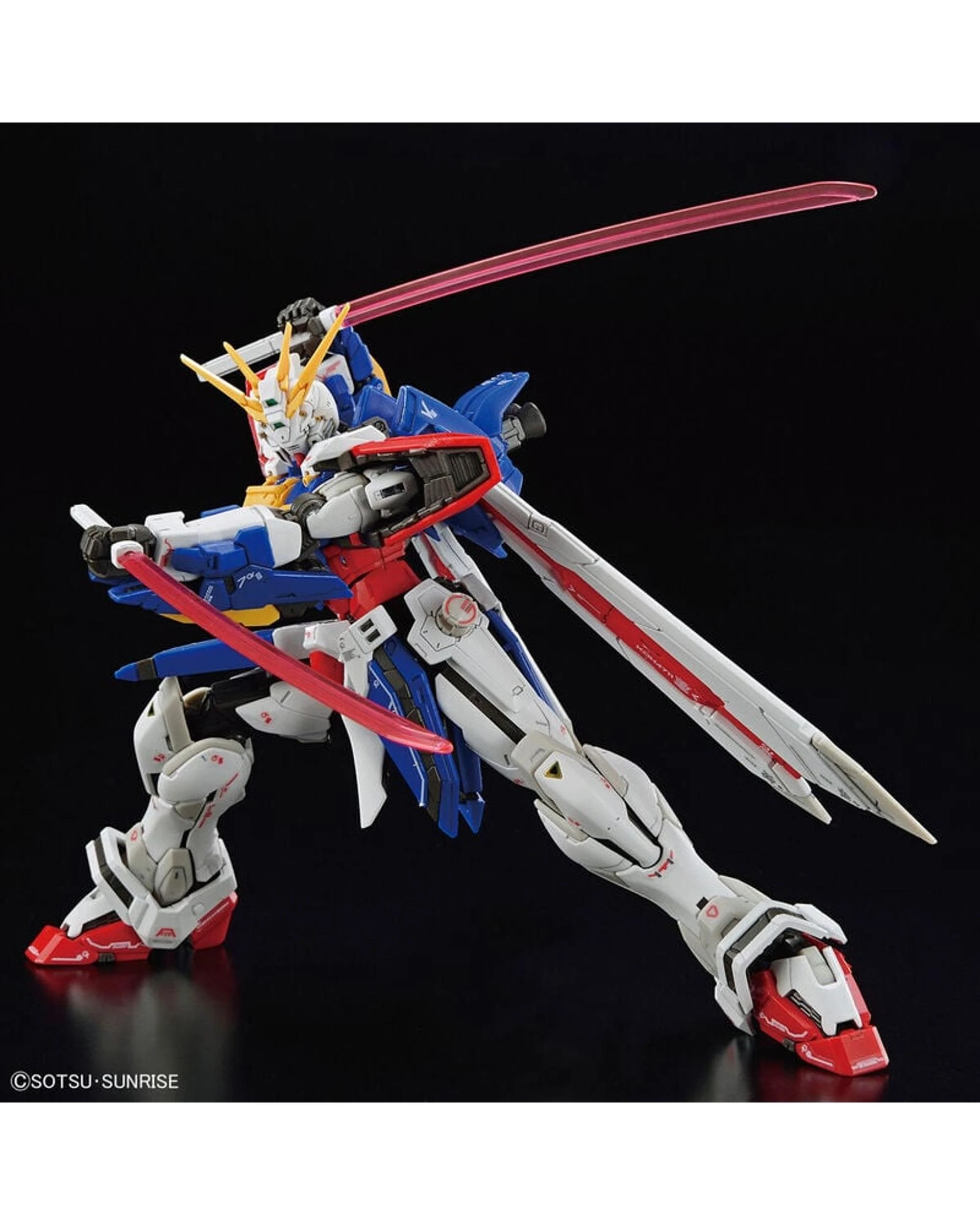 4 Bandai Gundam Real Grade God Gundam Domon Kassu's Use Mobile Fighter 1/144 Scale Model Kit, 4 of 10