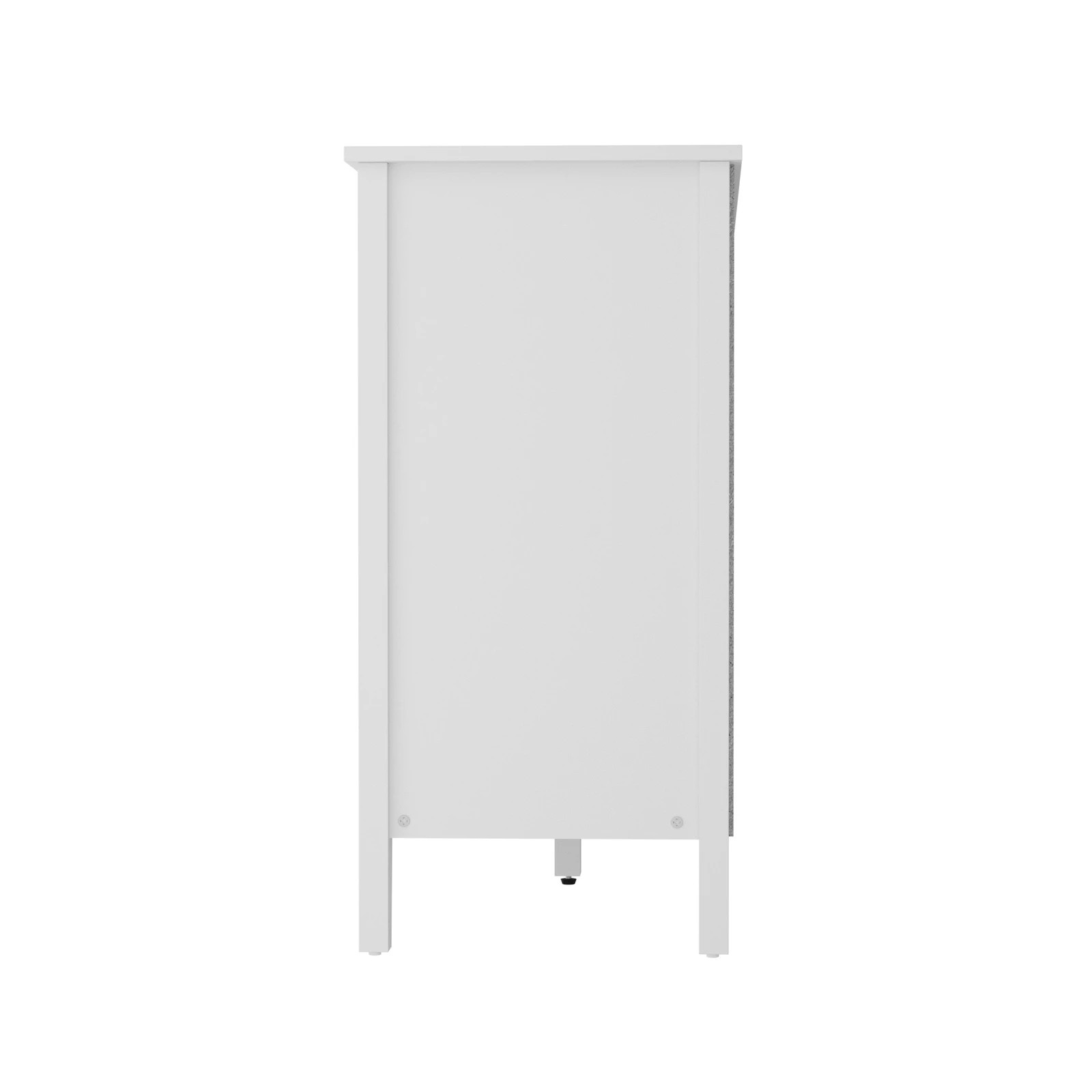 9 Oikiture 6 Chest Of Drawers Dresser Storage Cabinet Vintage
 - White, 9 of 10