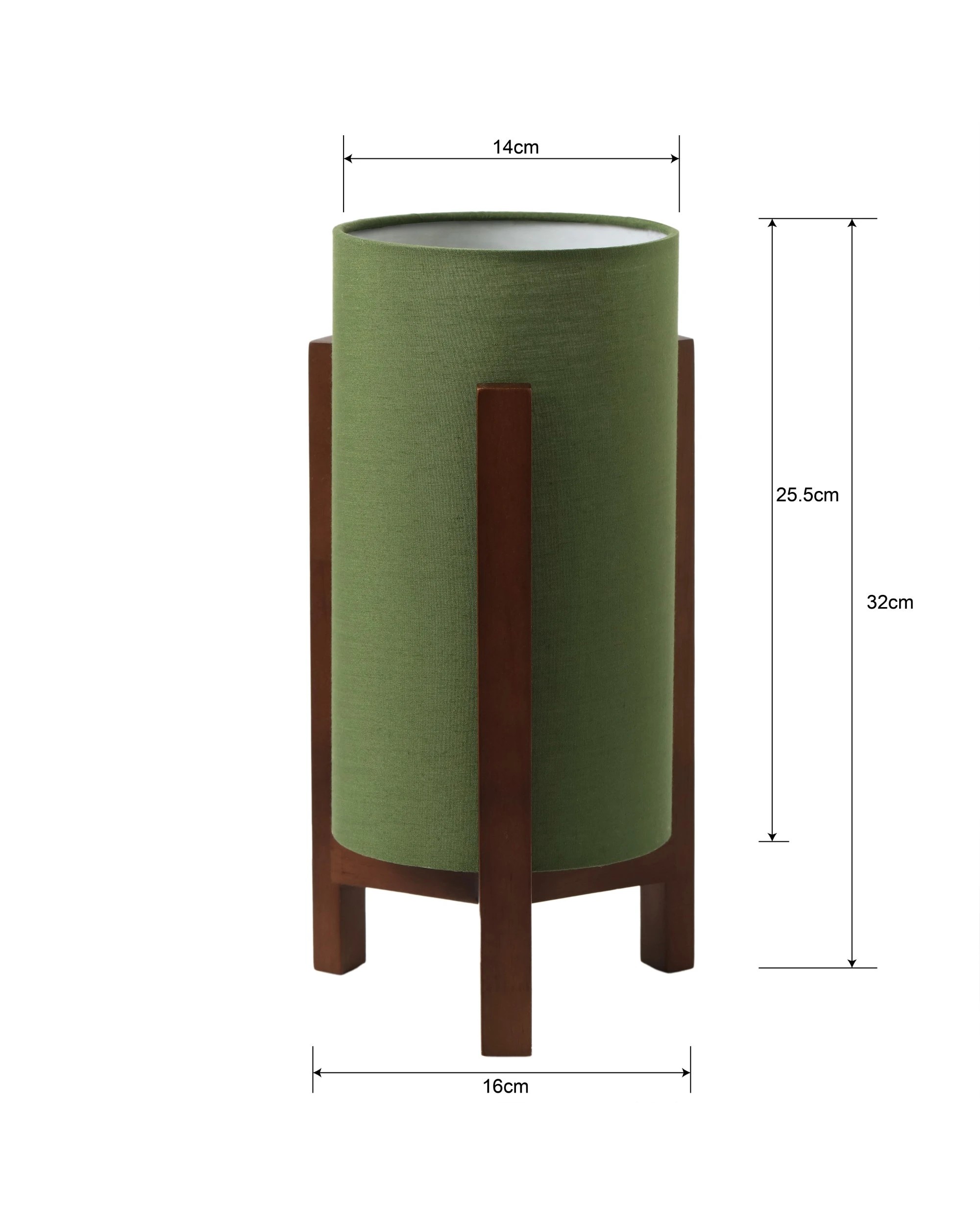 6 Sherwood Set of 2 Aaliyah Table Lamp - Green, 6 of 10