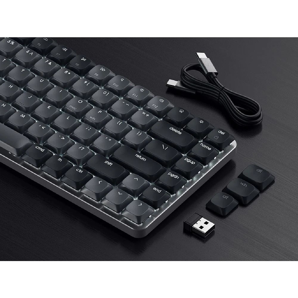 6 Satechi SM1 Mechanical Bluetooth Keyboard Dark, 6 of 7