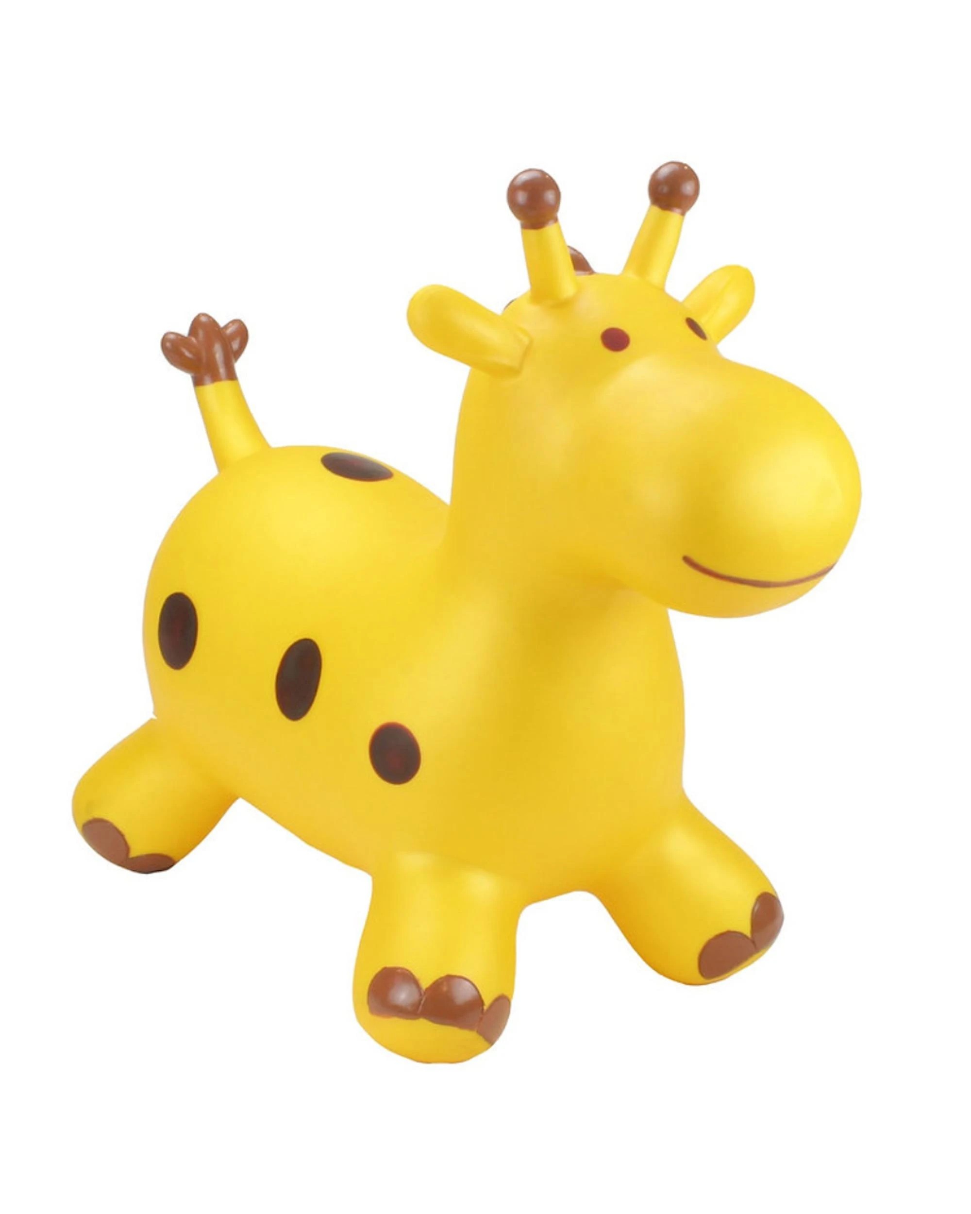 1 Happy Hopperz Gold Giraffe Ride On Toy, 1 of 2