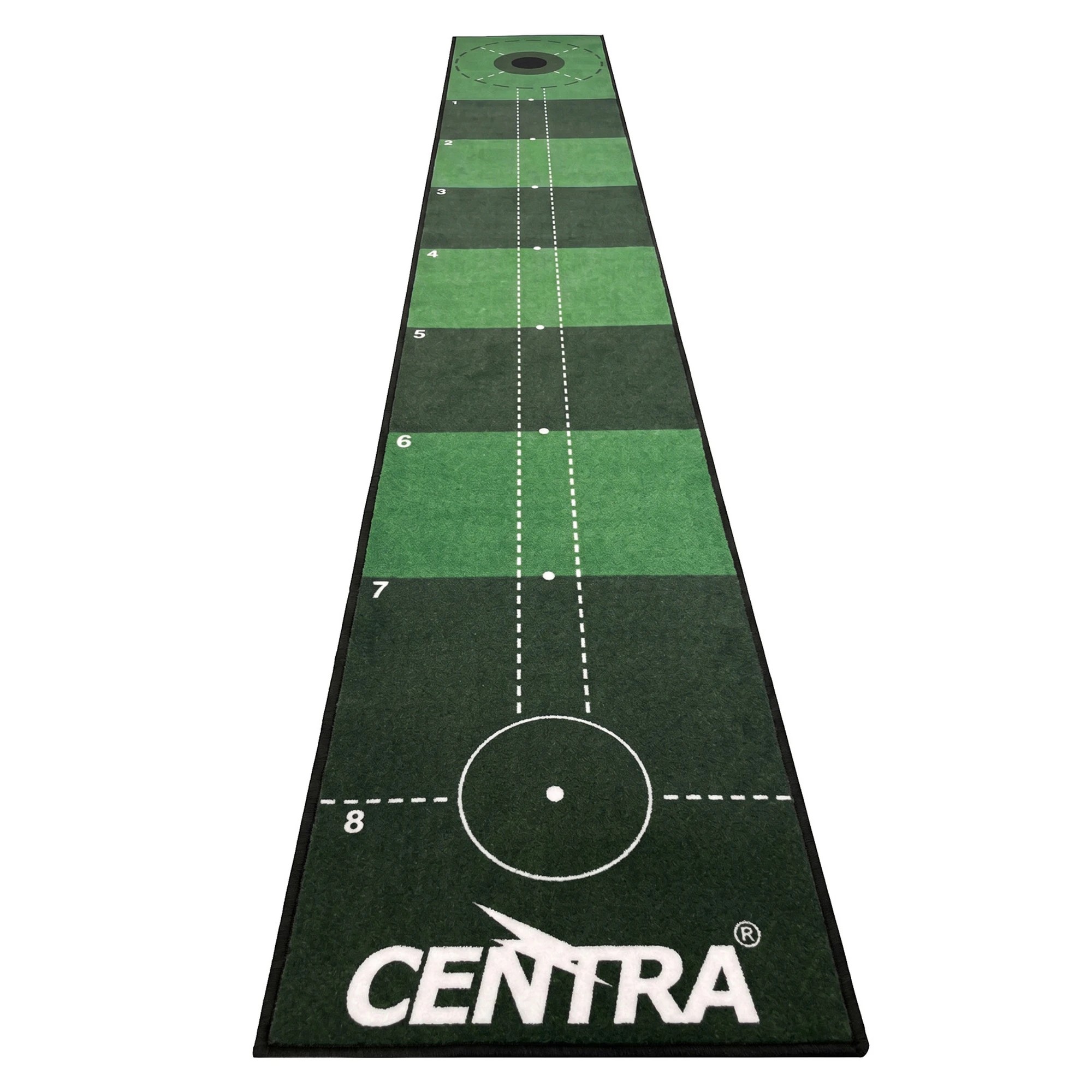2 Centra Golf Putting Mat 3m Indoor Non Slip Backing for Home Office,Green, 2 of 8