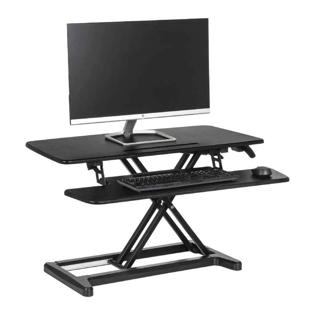 6 Matrix Sit Stand Desk Large Black, 6 of 10