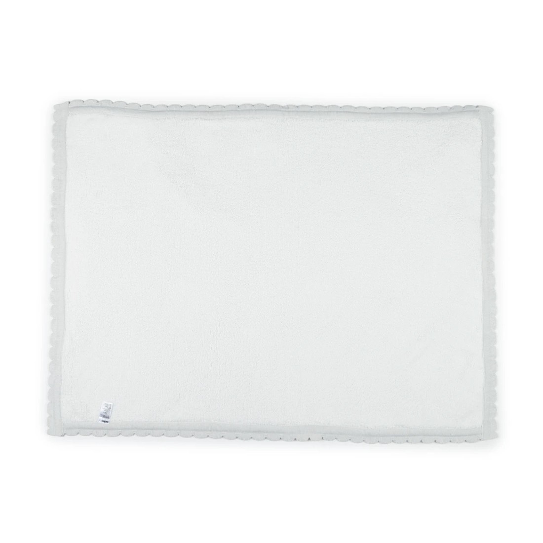 3 Scallop Edge Blanket - Grey, 3 of 5