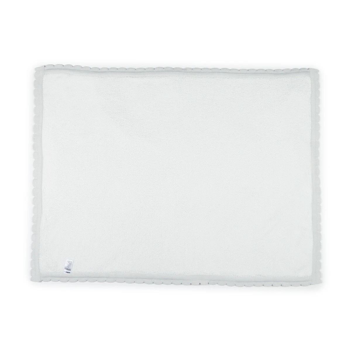 3 Scallop Edge Blanket - Grey, 3 of 5
