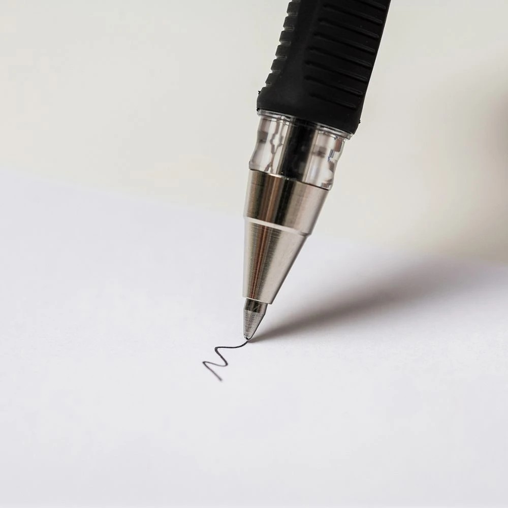 5 PILOT BPS-GP Ballpoint Pen Medium 1mm Black 4 Pack, 5 of 8