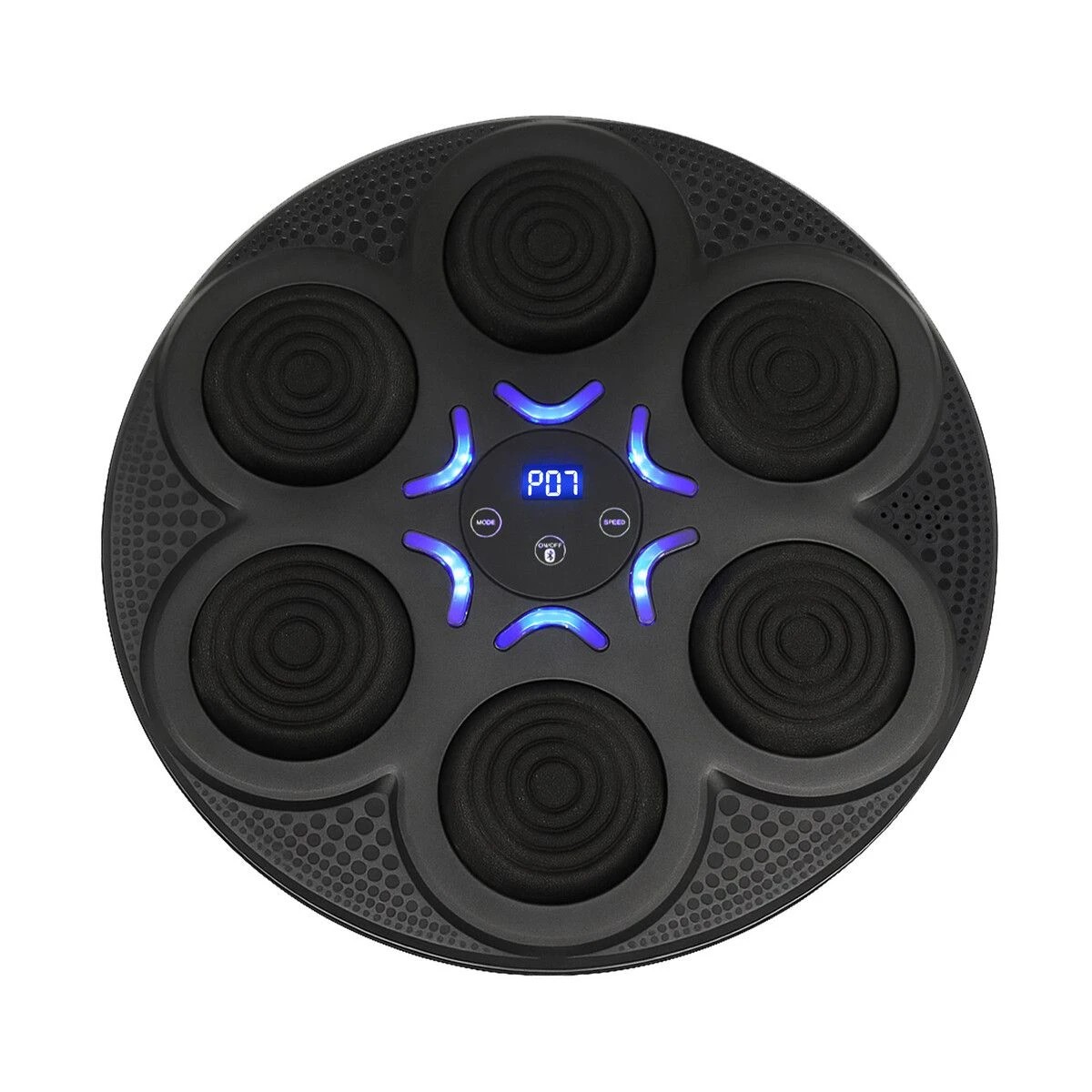 1 Ausway Smart Punching Boxing Electronic Music Machine Bluetooth - Black, 1 of 6