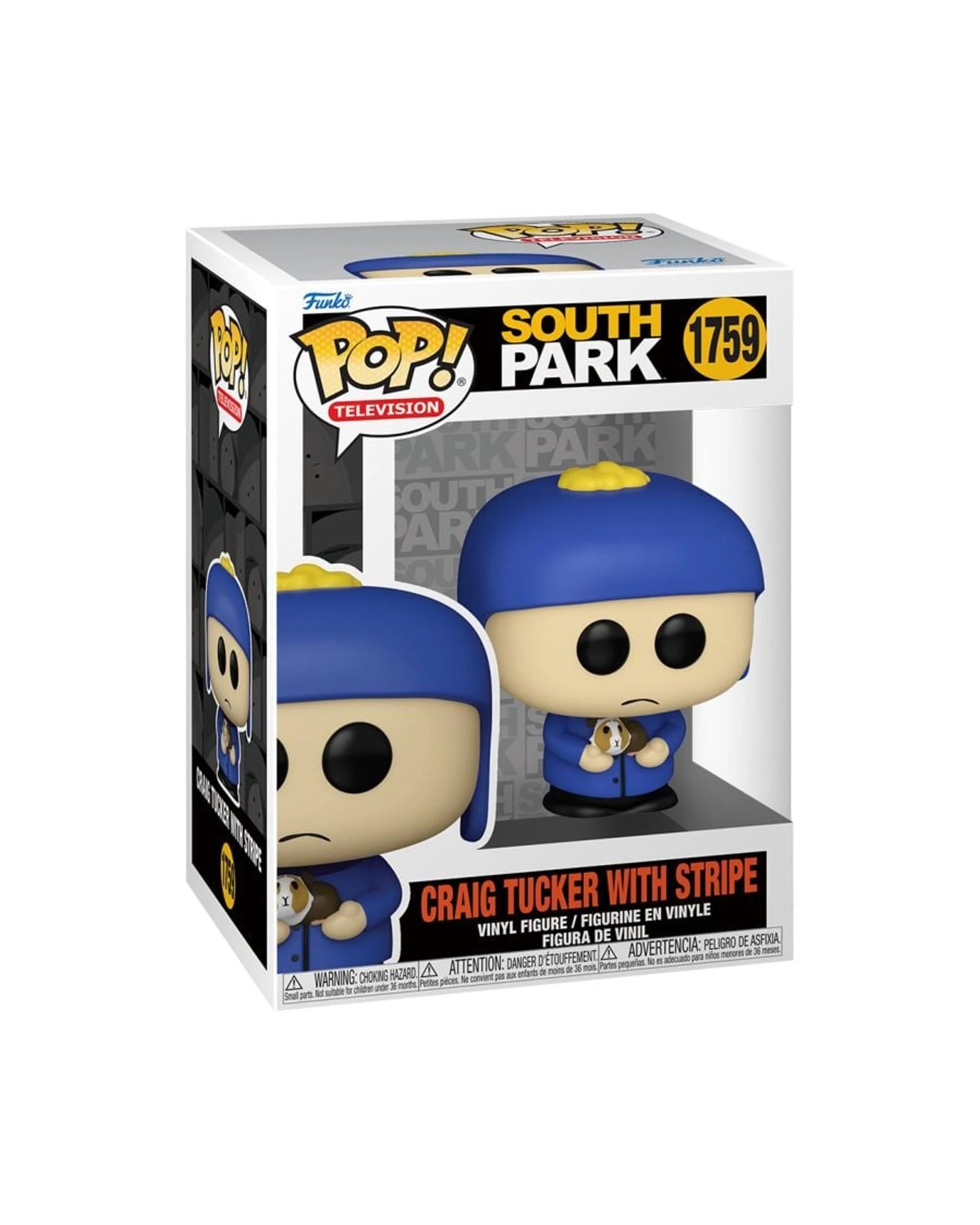 3 South Park Craig Tucker with Stripe Funko POP! Vinyl, 3 of 3