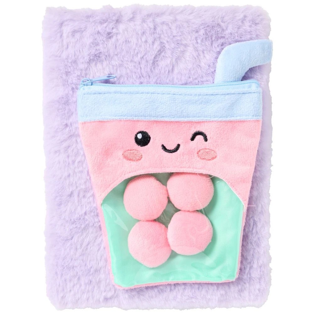 1 Studymate Snack Squad Fluffy Notebook 80 Pages, 1 of 2