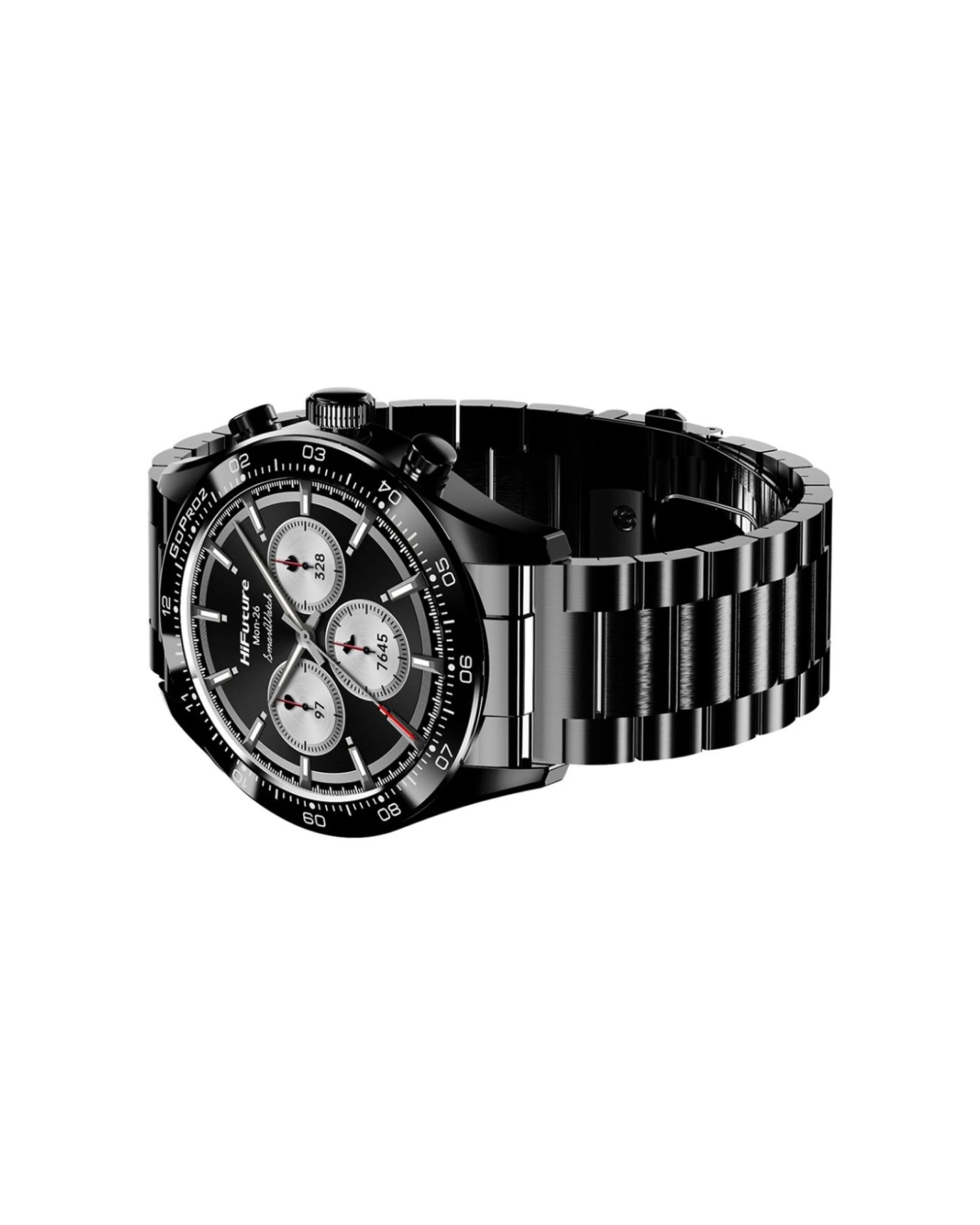 3 HiFuture GO PRO2 Sports Fitness Bluetooth Smart Watch AMOLED Display 12 Day Battery - Black, 3 of 6