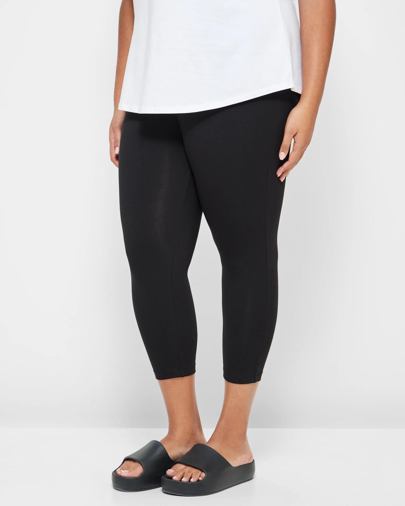 9 Target Curve 3/4 Length Leggings BLACK, 9 of 10