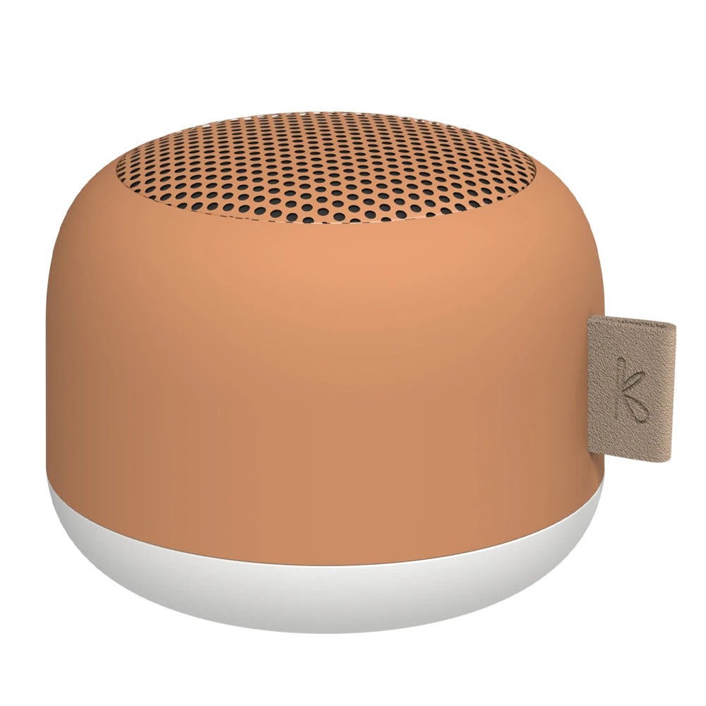1 Kreafunk Alight Bluetooth Speaker Waffle - Orange, 1 of 4