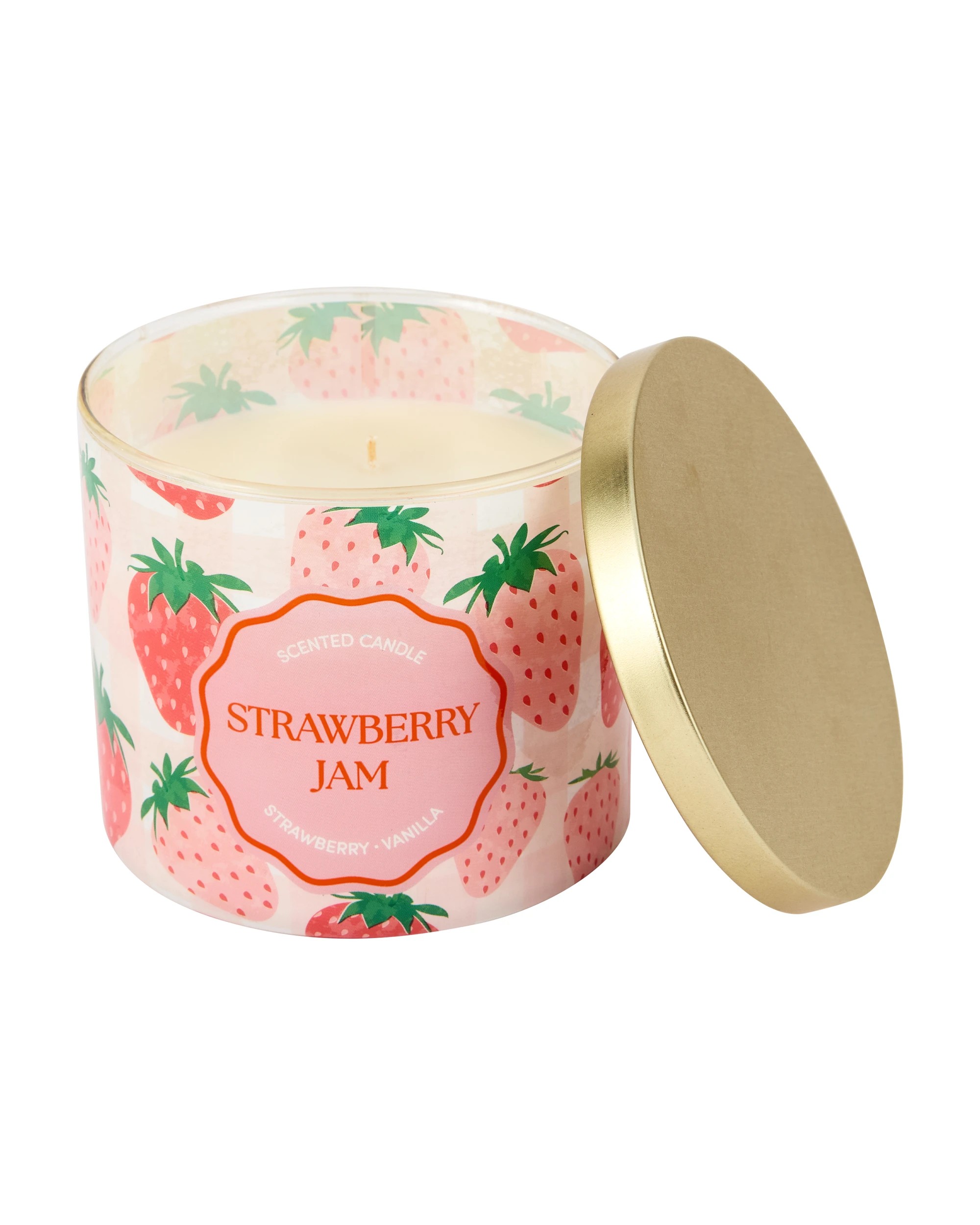 4 Graphic Strawberry Jam Candle, 4 of 5