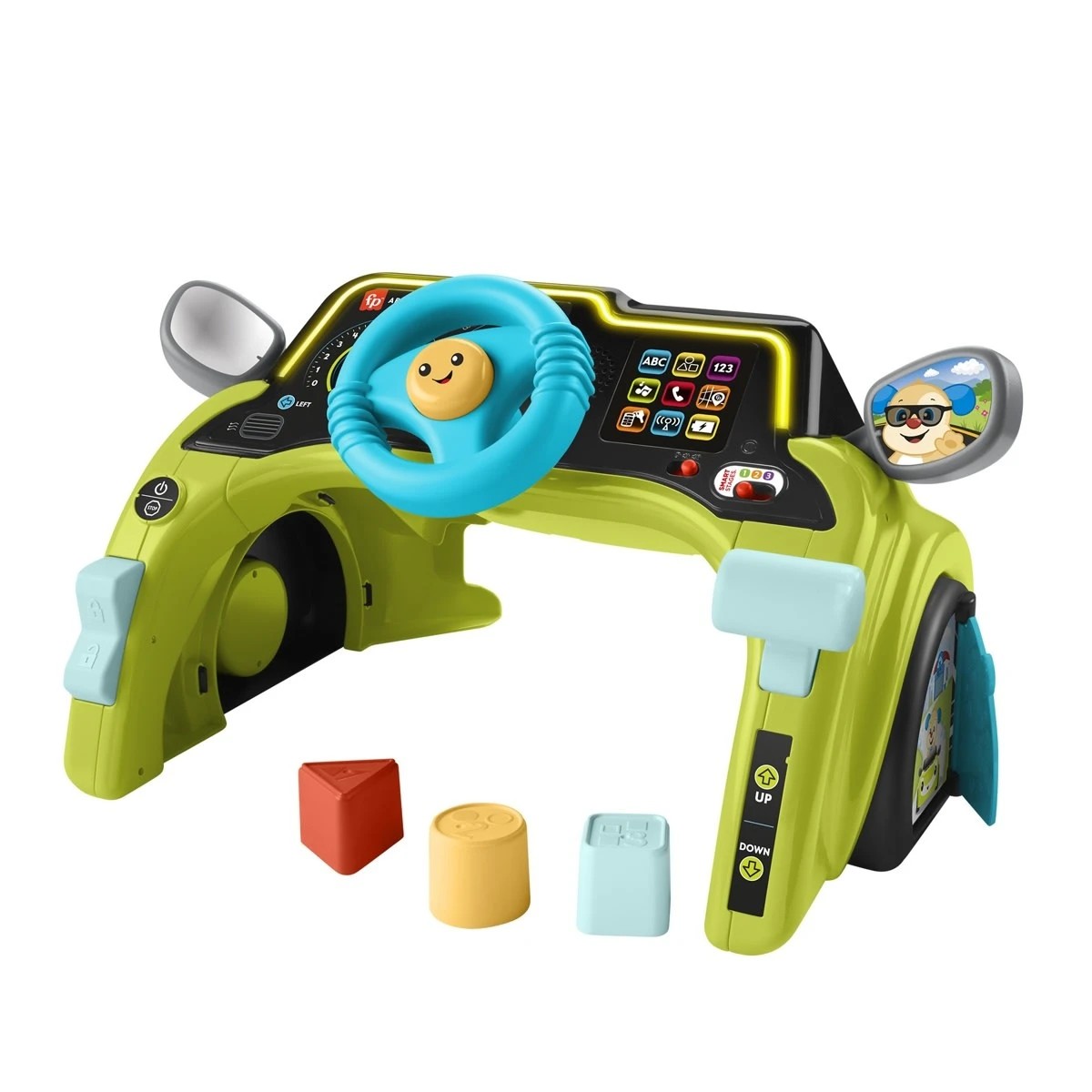 4 Fisher-Price Laugh and Learn Sit and Steer Driver Activity Centre, 4 of 6