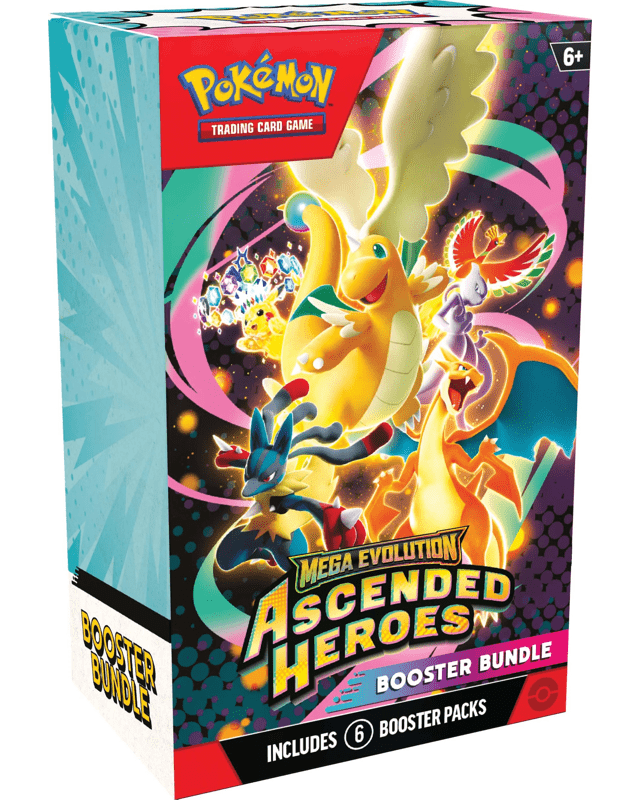 Pokemon Trading Card Game: Mega Evolution Ascended Heroes Booster Bu