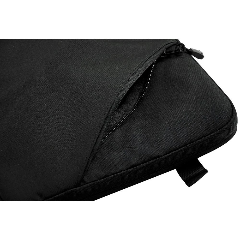 3 Otto Vertical 14" Laptop Sleeve Black w shoulder strap, 3 of 5