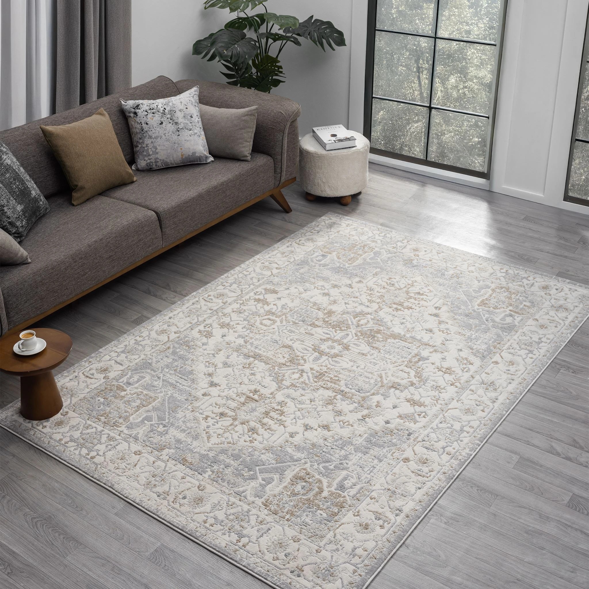 3 La Grace Home Adriano Premium Rug - 300x400cm - Frost, 3 of 10