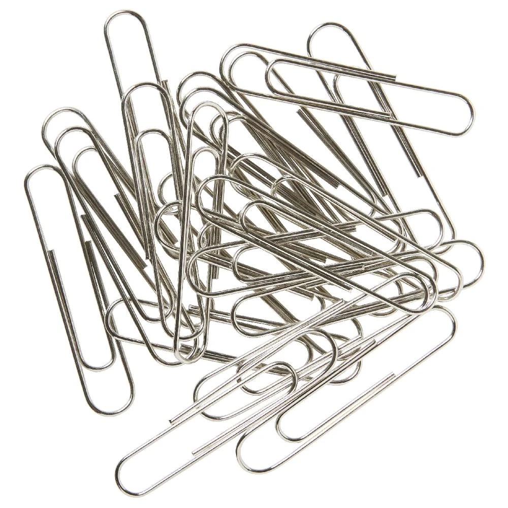 2 J.Burrows 50mm Paper Clips Silver 70 Pack, 2 of 3