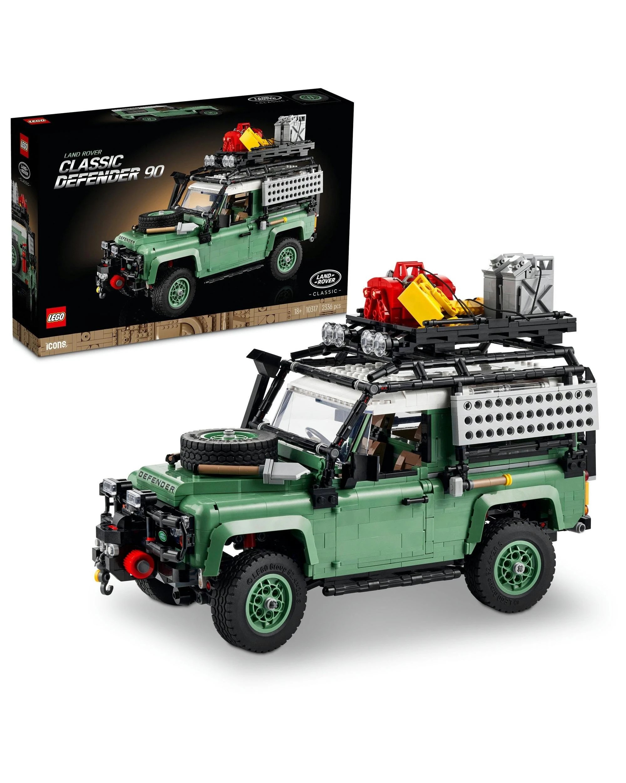1 LEGO Icons Land Rover Classic Defender 90 - 10317, 1 of 10