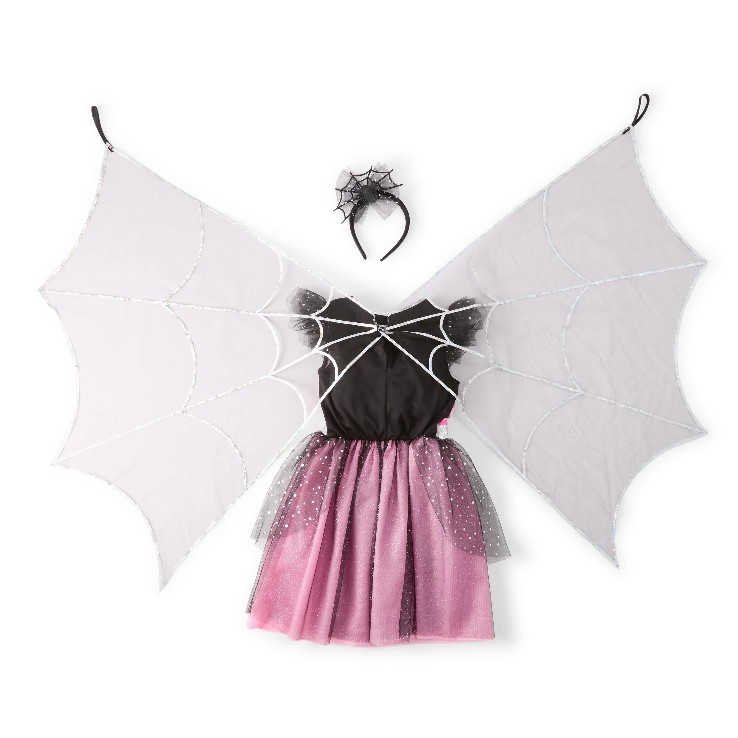 2 2 Piece Winged Spider Witch Costume - Ages 4-6, 2 of 2