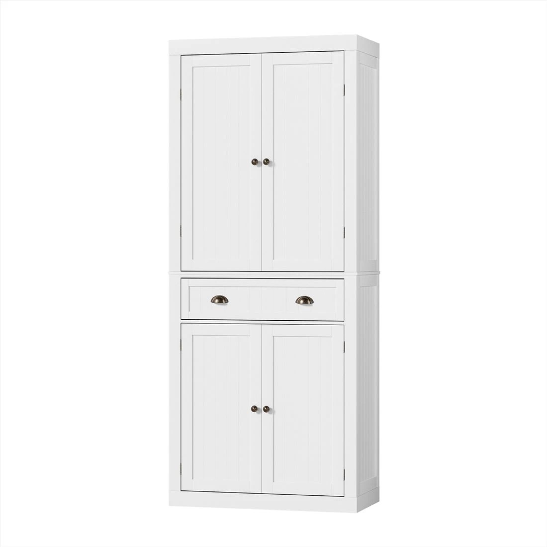 1 Artiss Buffet Sideboard Cupboard Cabinet - White, 1 of 6