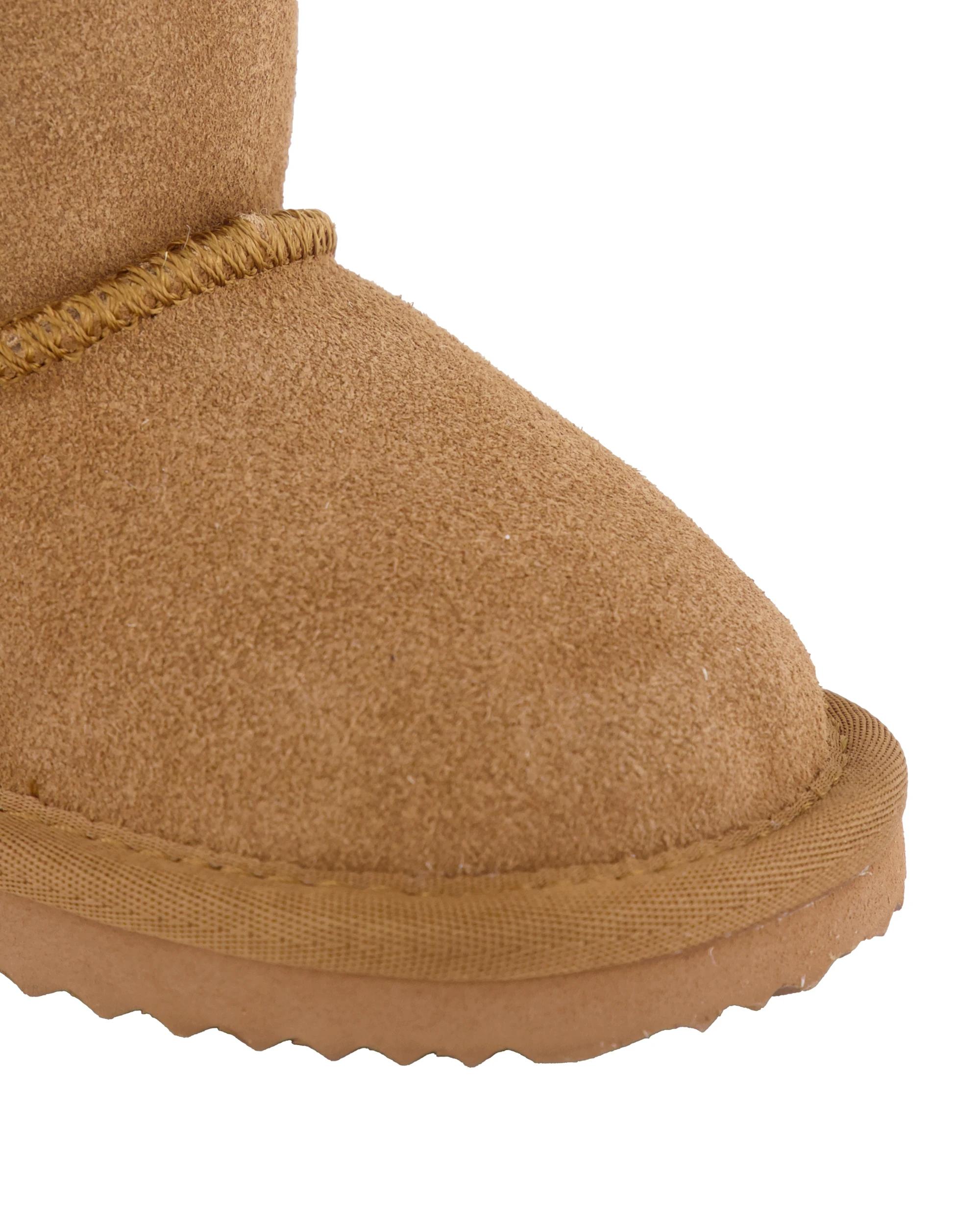 4 UGG Baby Suede Slipper Boots Chestnut, 4 of 4