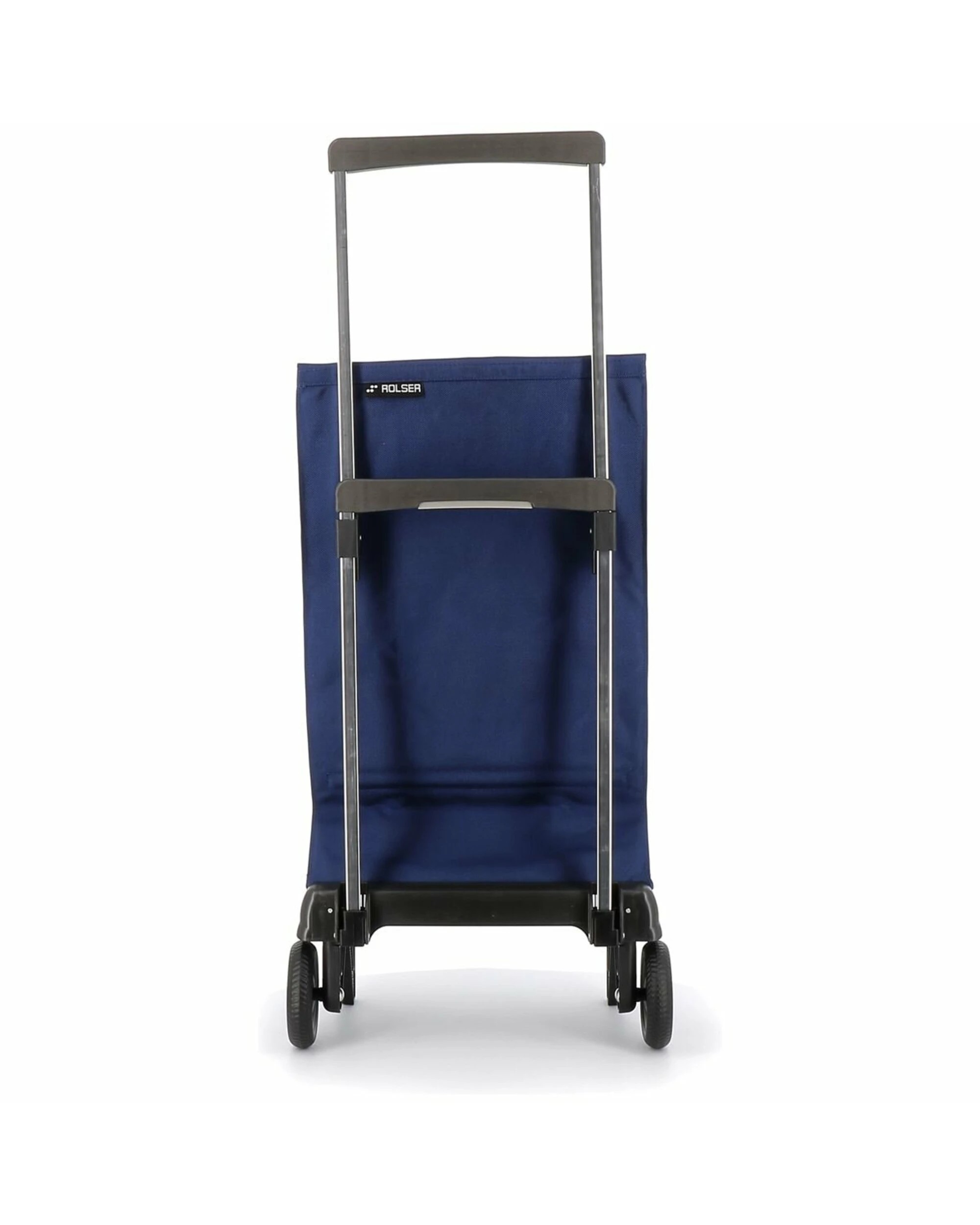 3 Rolser Plegamatic MF Folding 2 Wheel Trolley Blue, 3 of 5