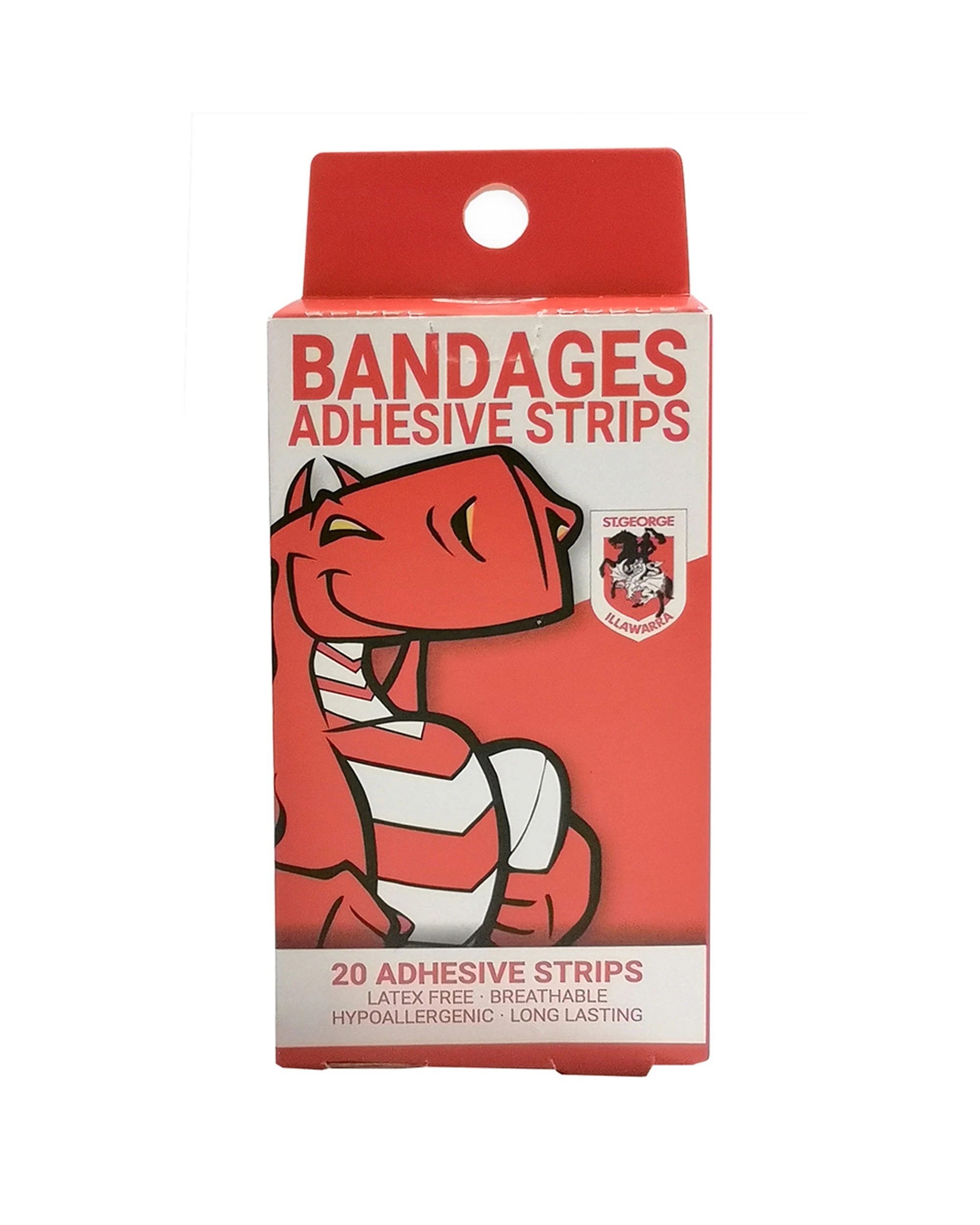 2 NRL Mascot 5x 20pc St George Illawara Kids Adhesive Strips - Multi, 2 of 2