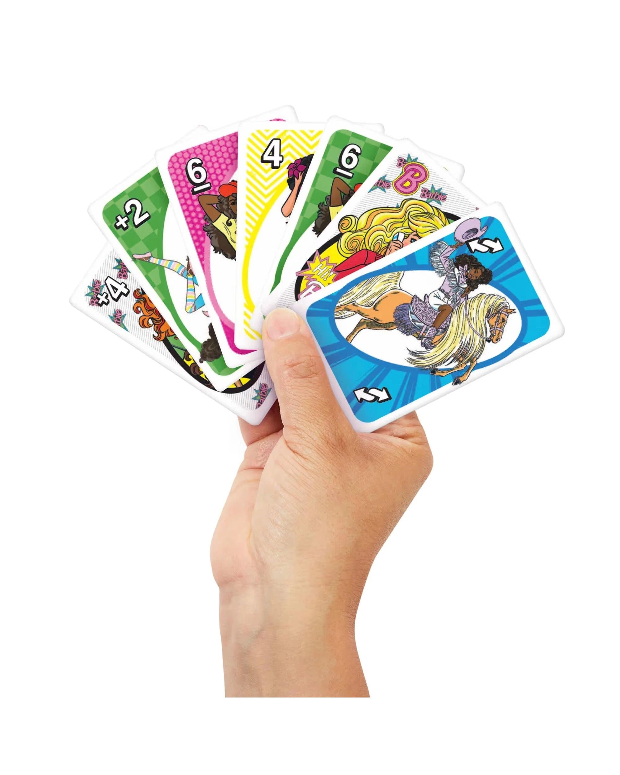 5 UNO Barbie Card Game, 5 of 7