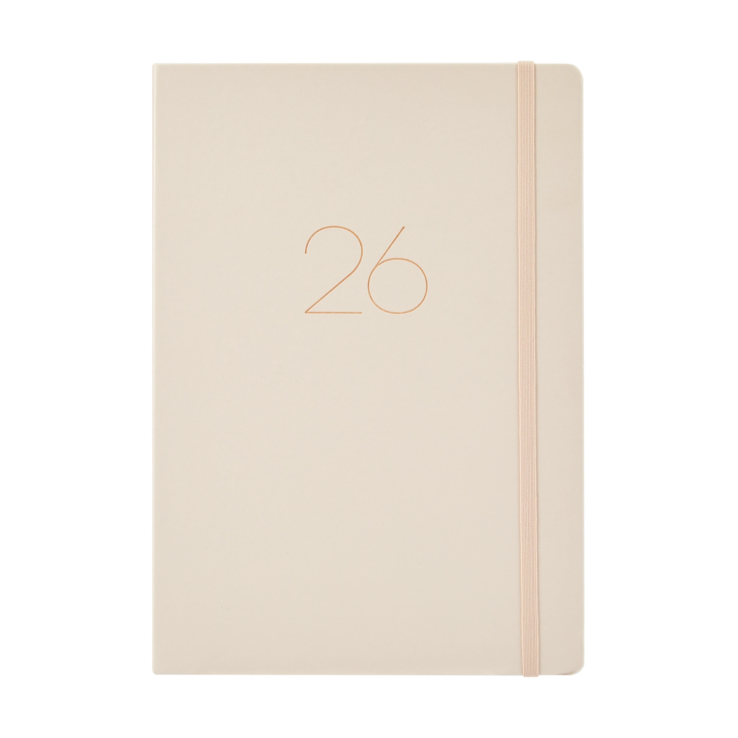 1 2026 Daily Diary - Beige, 1 of 8