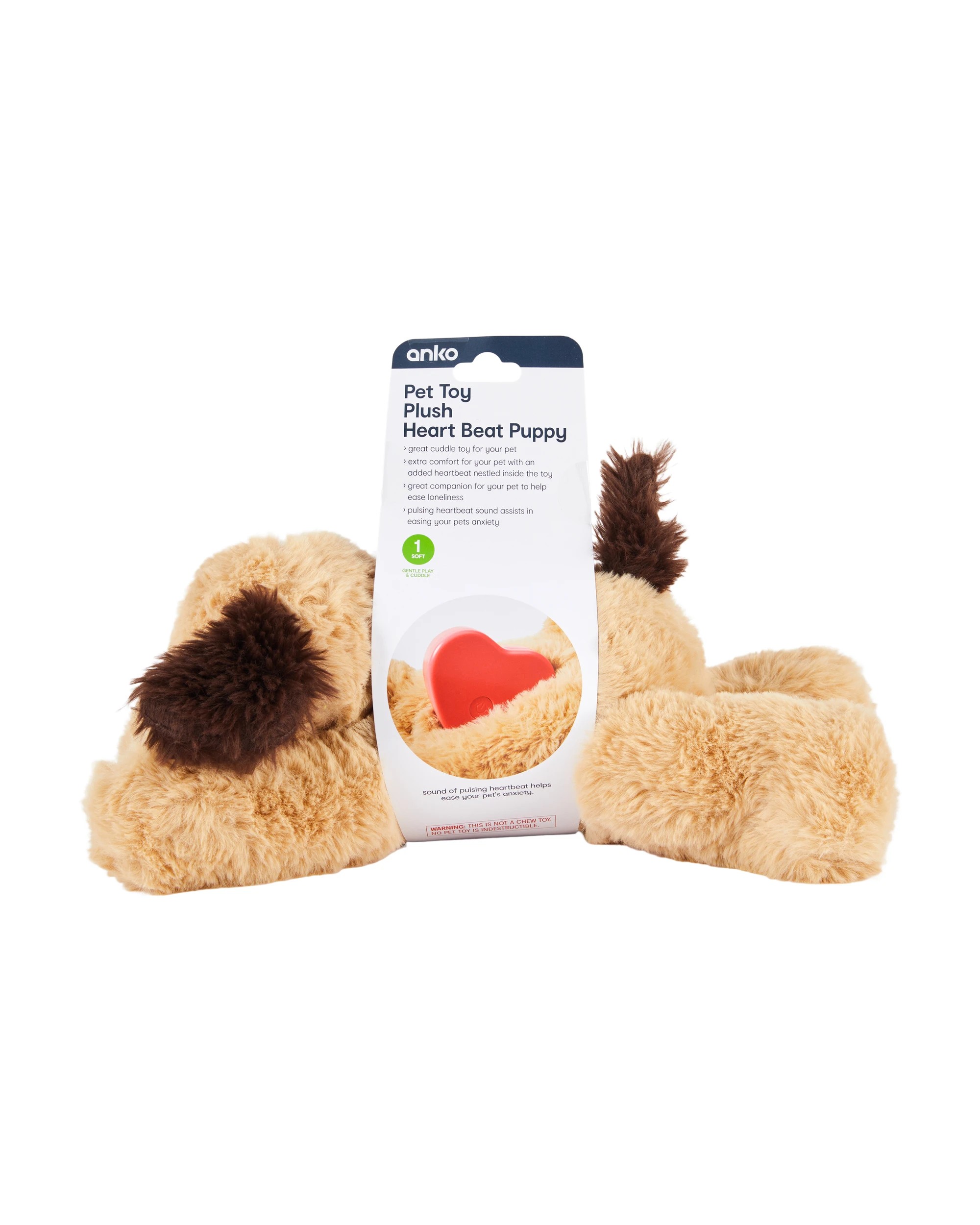 5 Pet Toy Plush Heart Beat Dog, 5 of 5