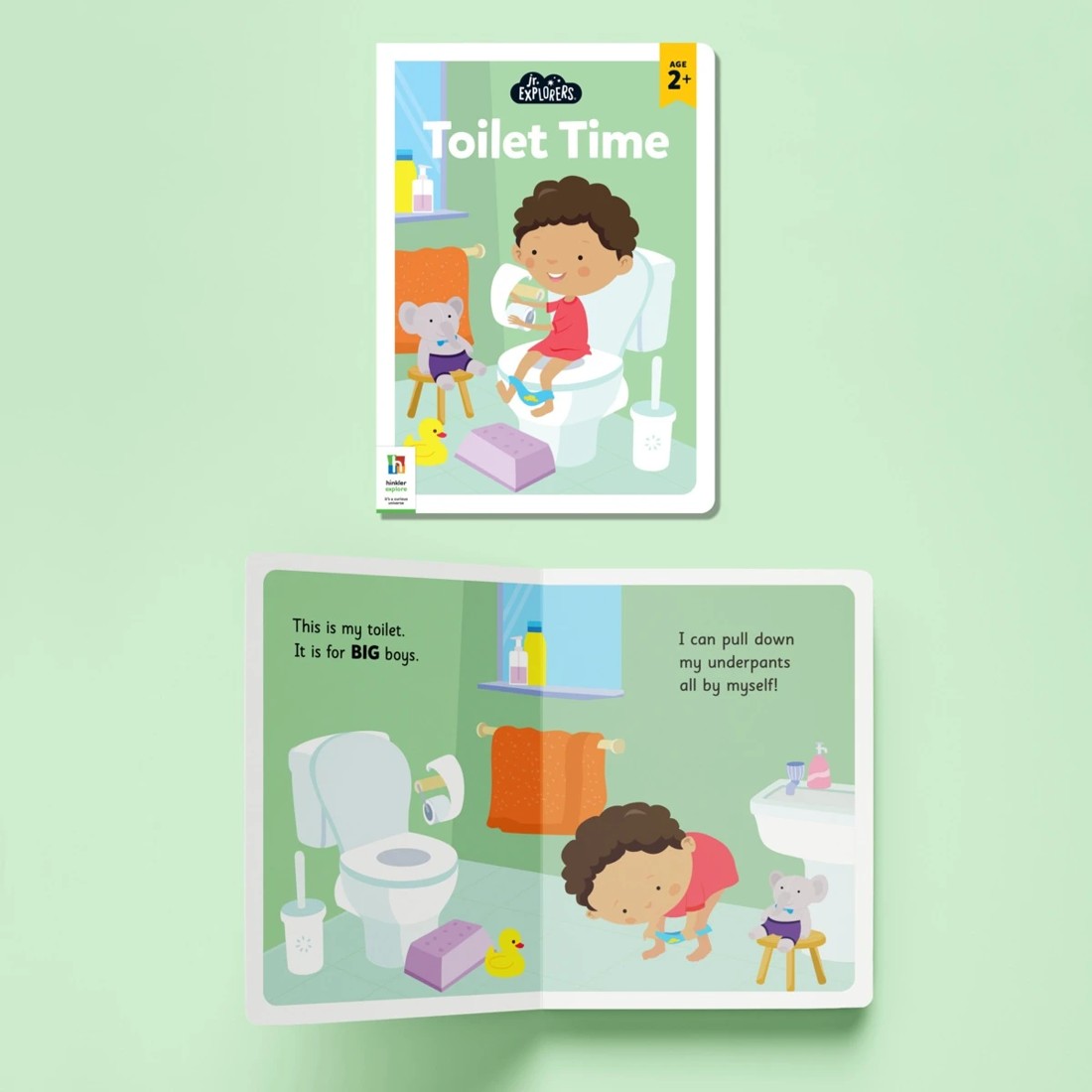 6 Junior Explorers: Toilet Time A Training Kit for Boys - Book, 6 of 8