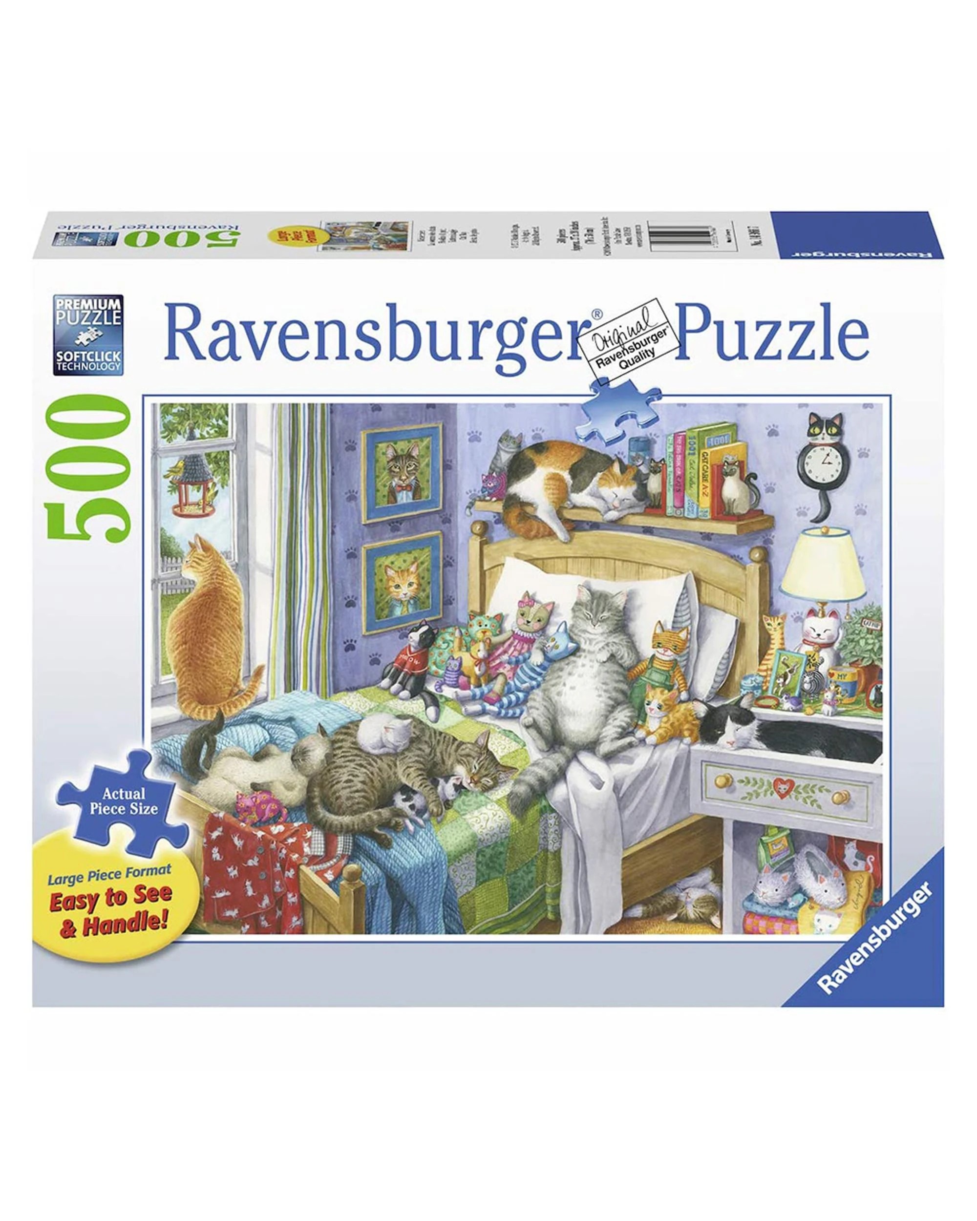 1 Ravensburger Cat Nap 500 Piece Large Format Puzzle, 1 of 1