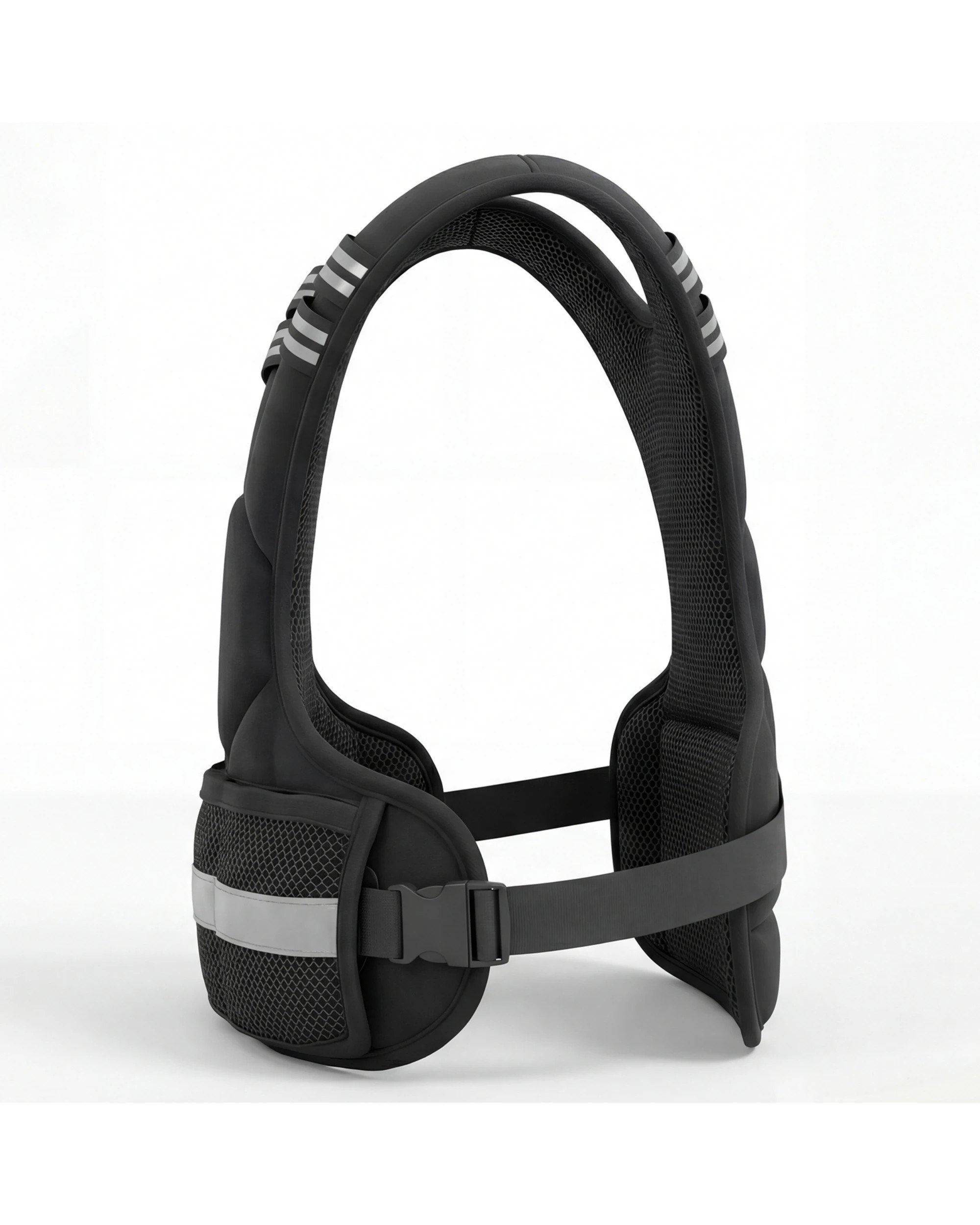 2 Advwin X Shape 5kg Weighted Vest - Black, 2 of 9