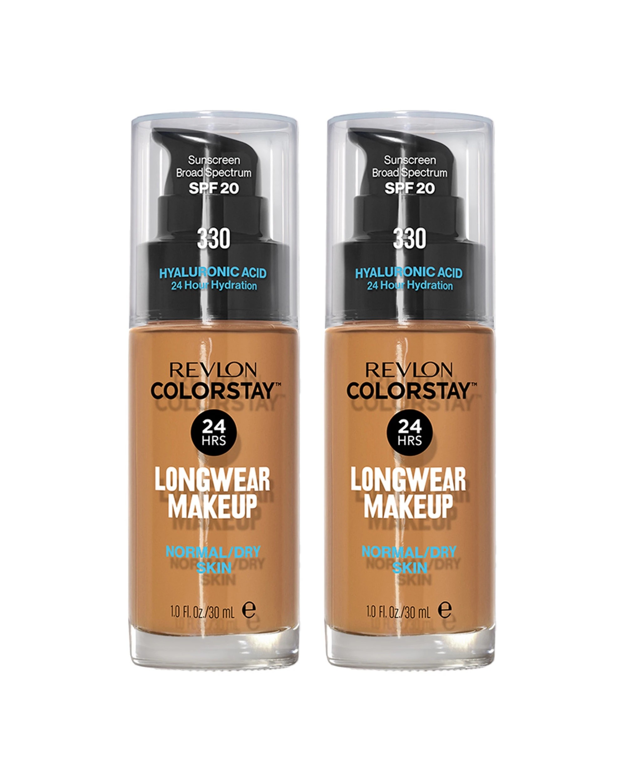 1 Revlon Colorstay Longwear Makeup Normal/dry Skin Spf20 30ml 330 Natural Tan - 2 Pack, 1 of 1