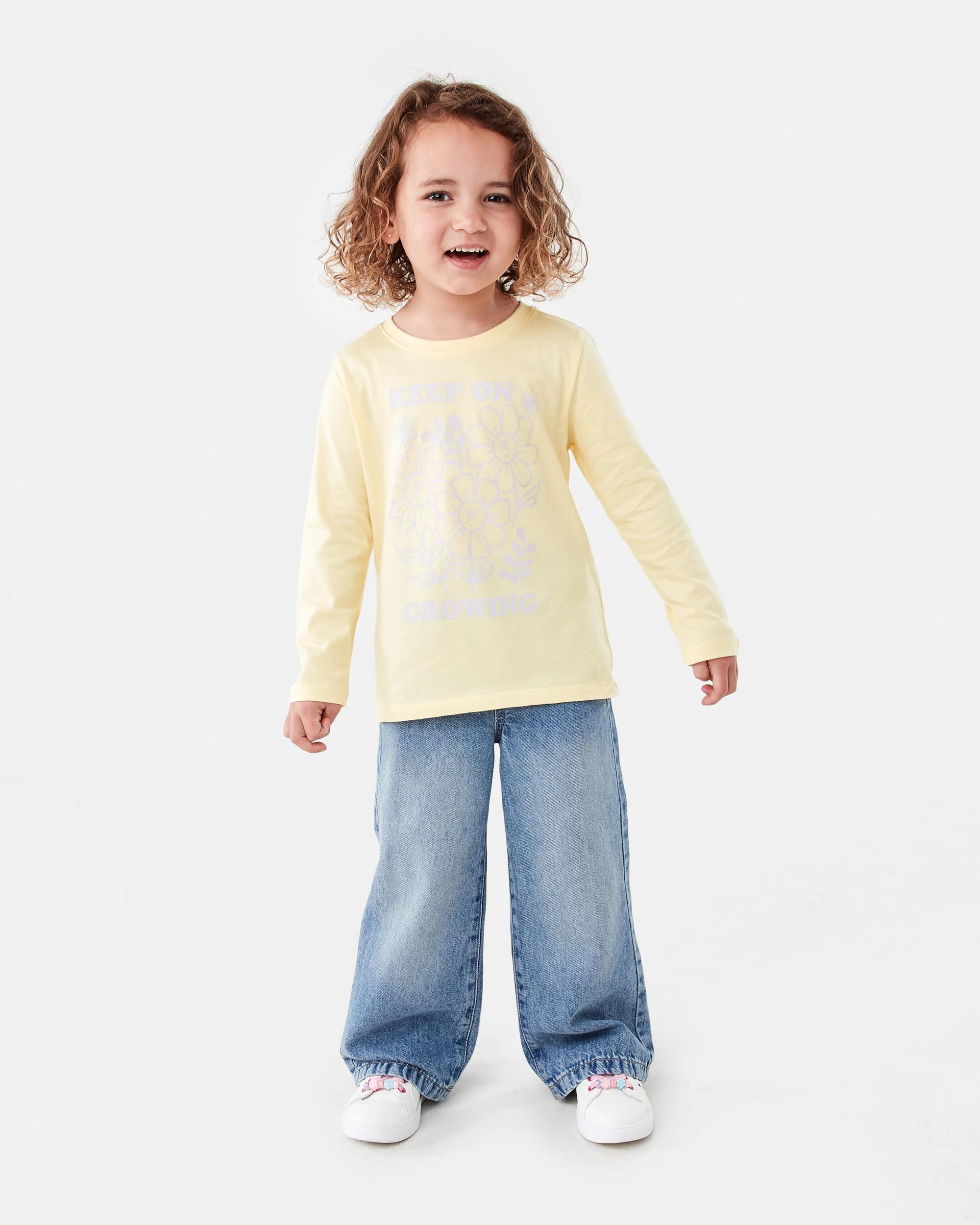 6 Print T-shirt Ylw Floral, 6 of 7