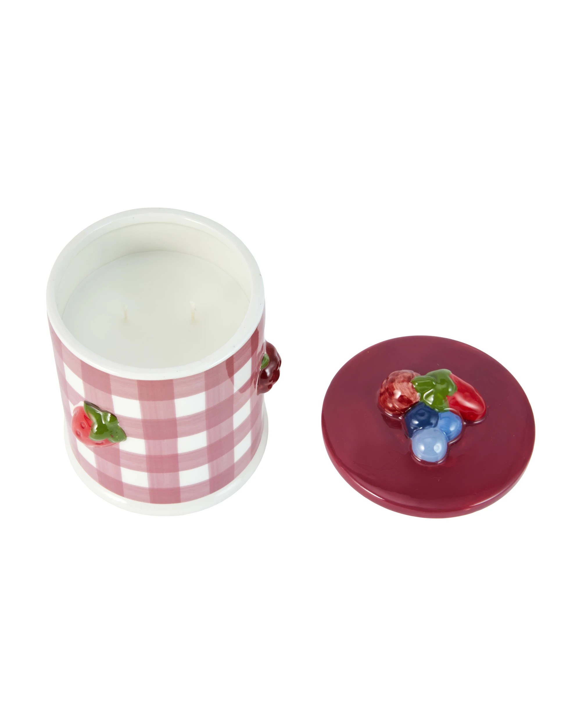 5 Brunch Club Berry Check Candle, 5 of 6