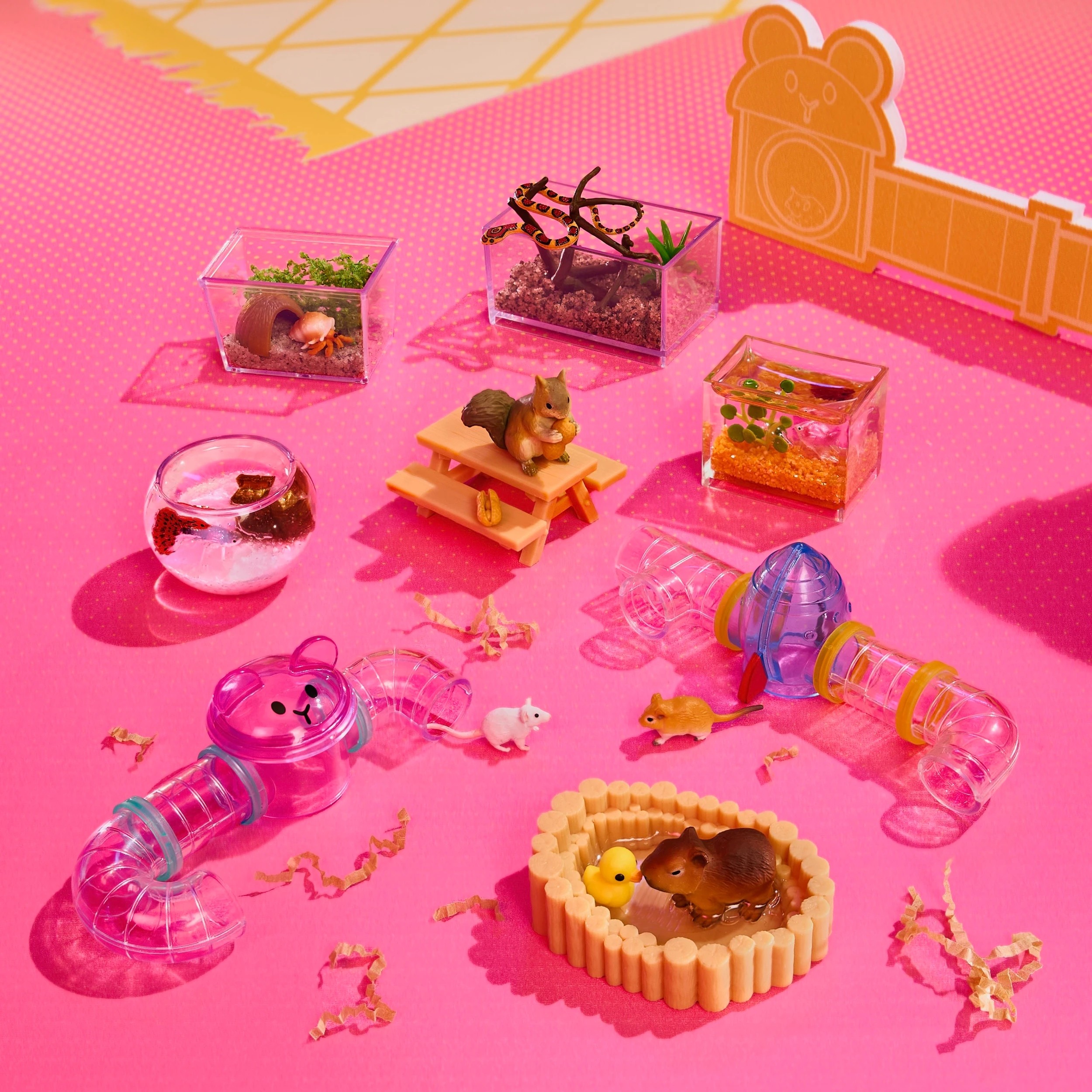 6 MGA's Miniverse: Make It Mini Animals - Assorted, 6 of 8