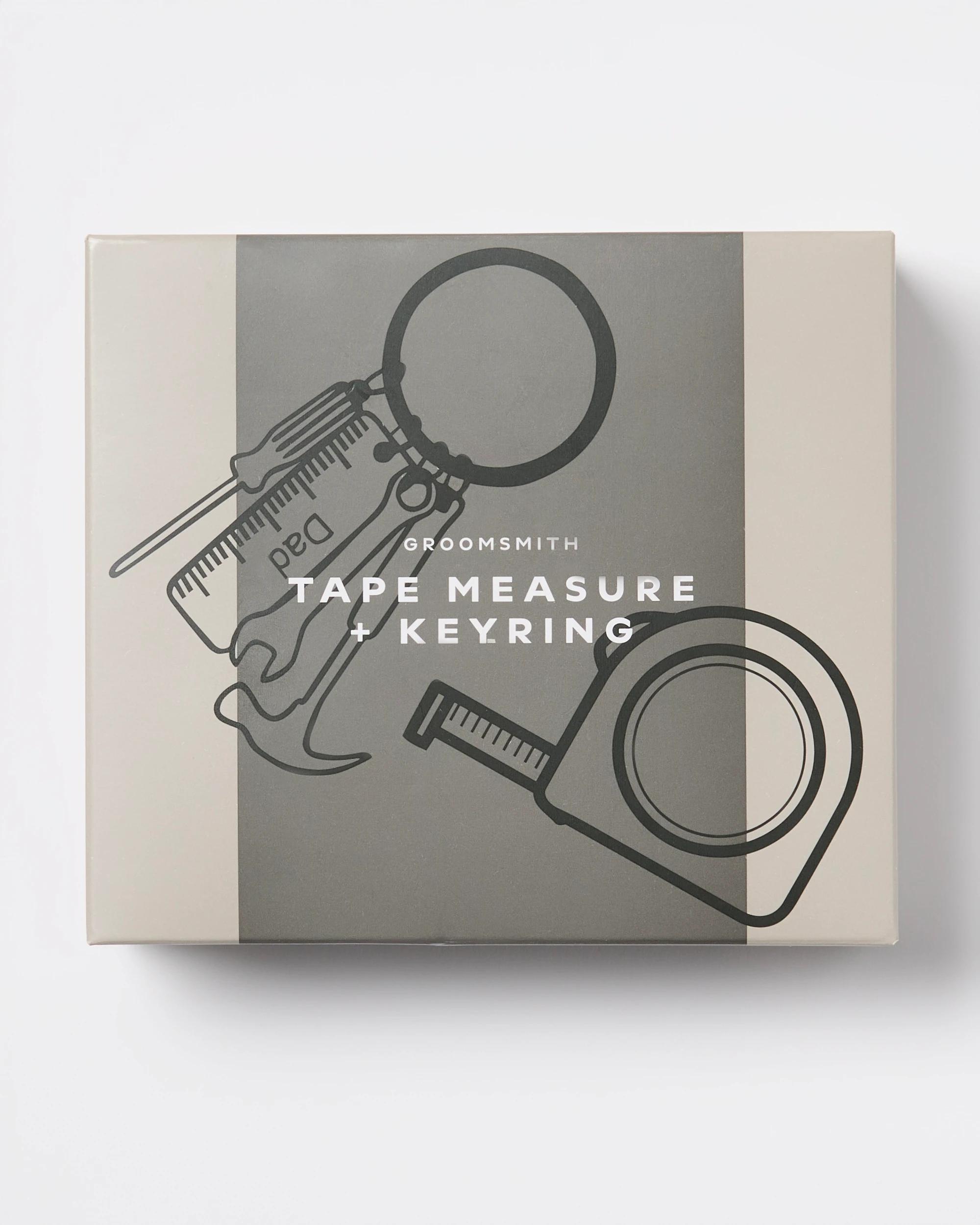 4 Groomsmith Tape Measure and Keyring Gift Set Grn Green, 4 of 4
