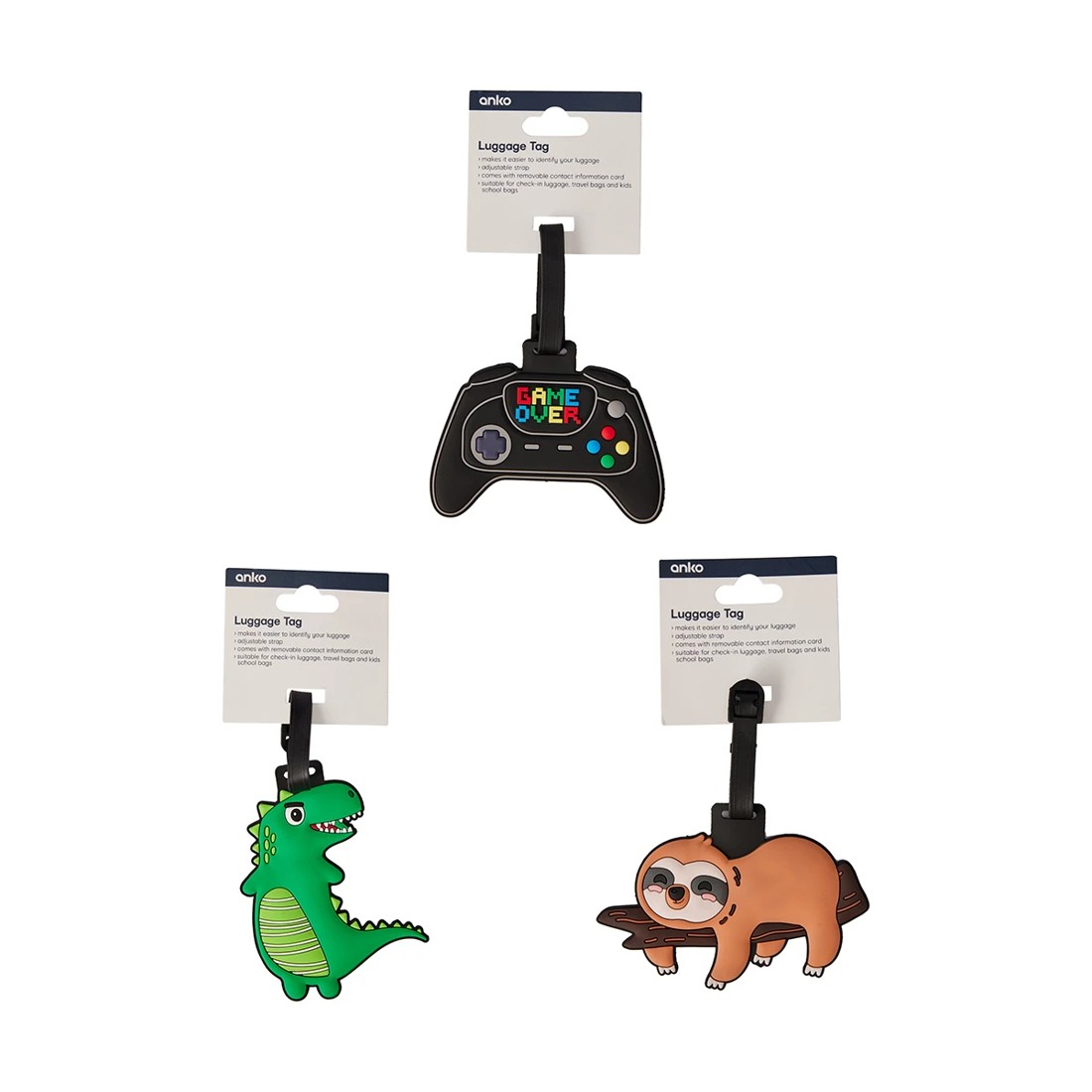 7 Luggage Tag - Assorted, 7 of 7