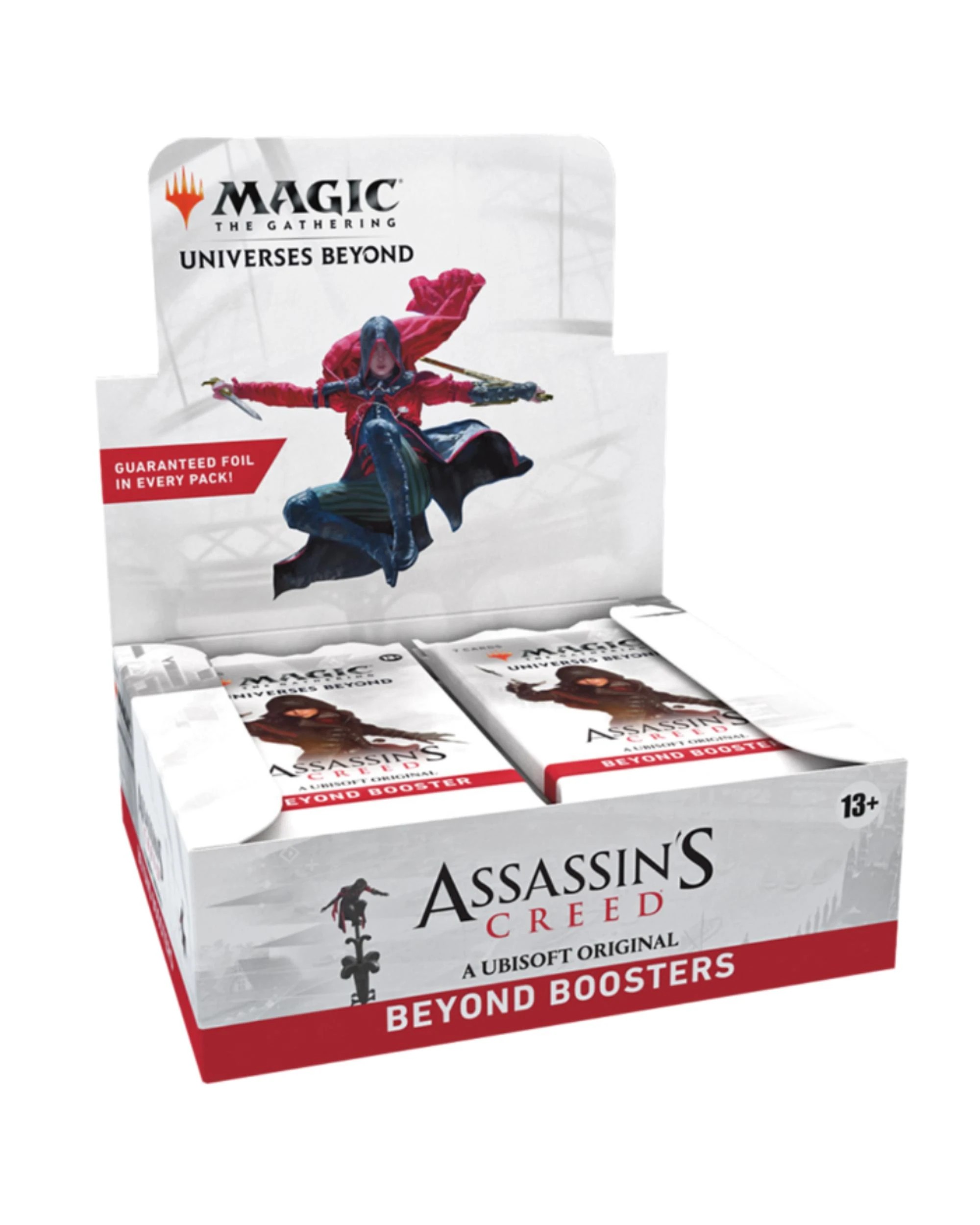 1 Magic The Gathering: Universes Beyond: Assassins Creed Beyond Booster Box, 1 of 2