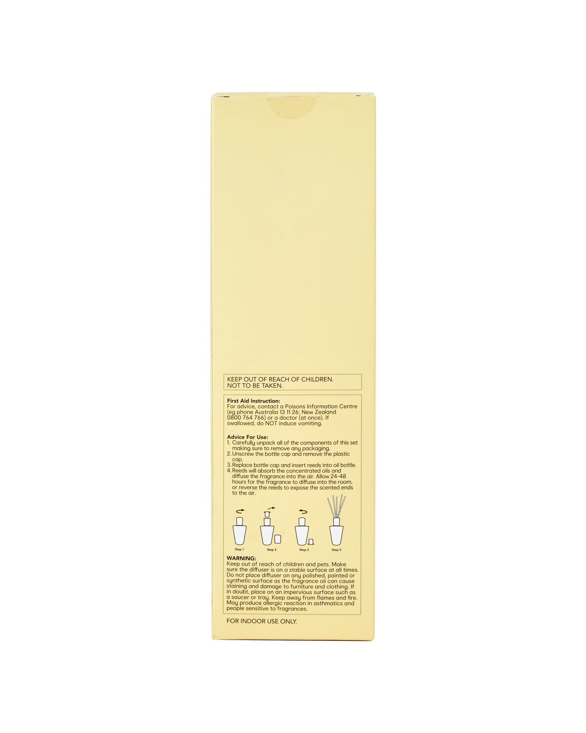 6 XL Frosted Orange Amber Reed Diffuser 350ml, 6 of 6