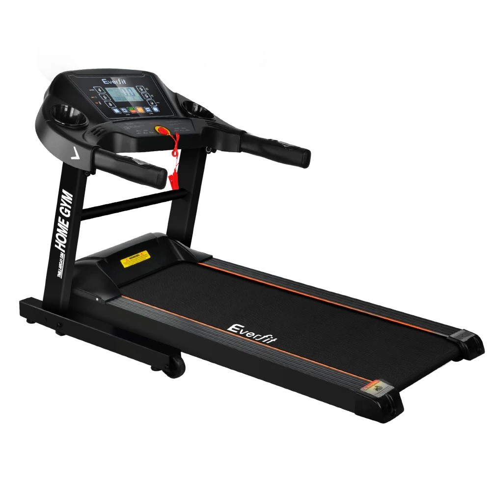 1 Everfit Treadmill Electric Home Gym Fitness Exercise Machine Foldable 400mm - Black, 1 of 7