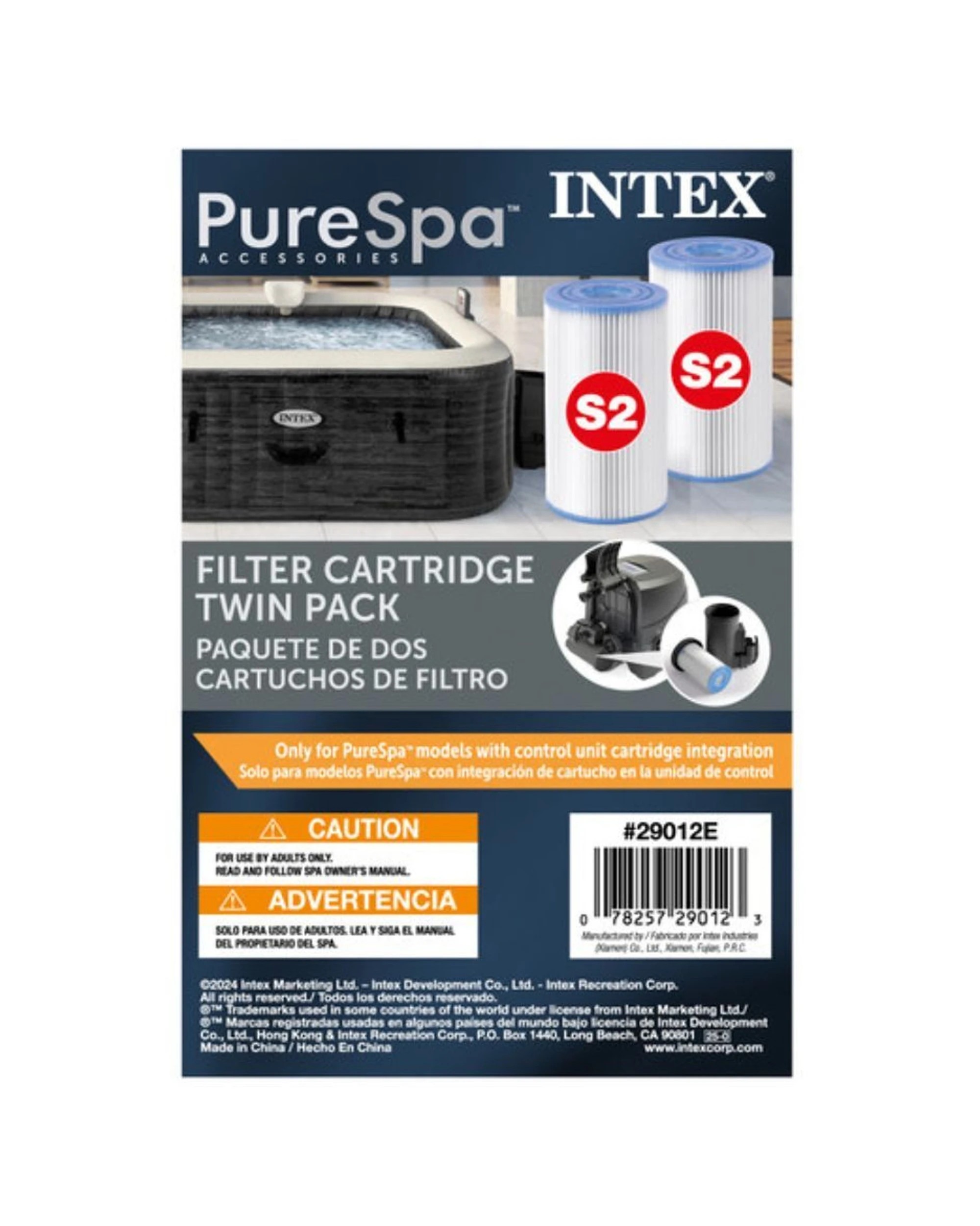5 6pc Intex Filter Cartridge S2 For Spa Shrink Wrap W/ Litho Twin Pack - White, 5 of 5