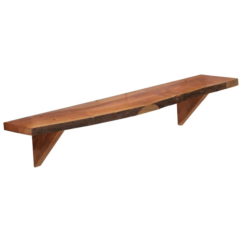 2 vidaXL Wall shelf Wall mounting - Brown, 2 of 9