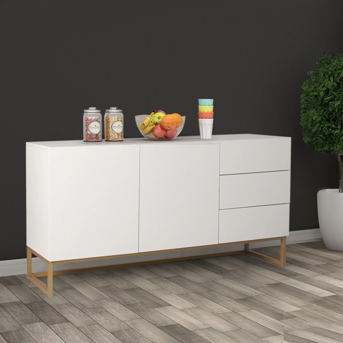 7 Levede 138cm Buffet Sideboard, 7 of 8